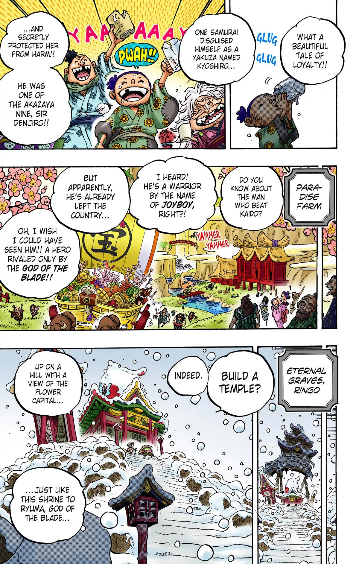 One Piece (Color) Chapter 1052 7