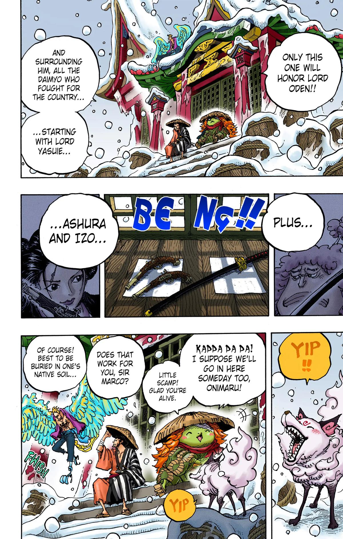 One Piece (Color) Chapter 1052 8