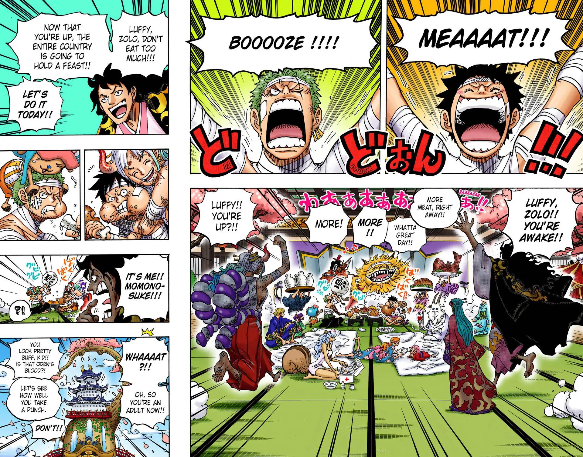 One Piece (Color) Chapter 1052 10