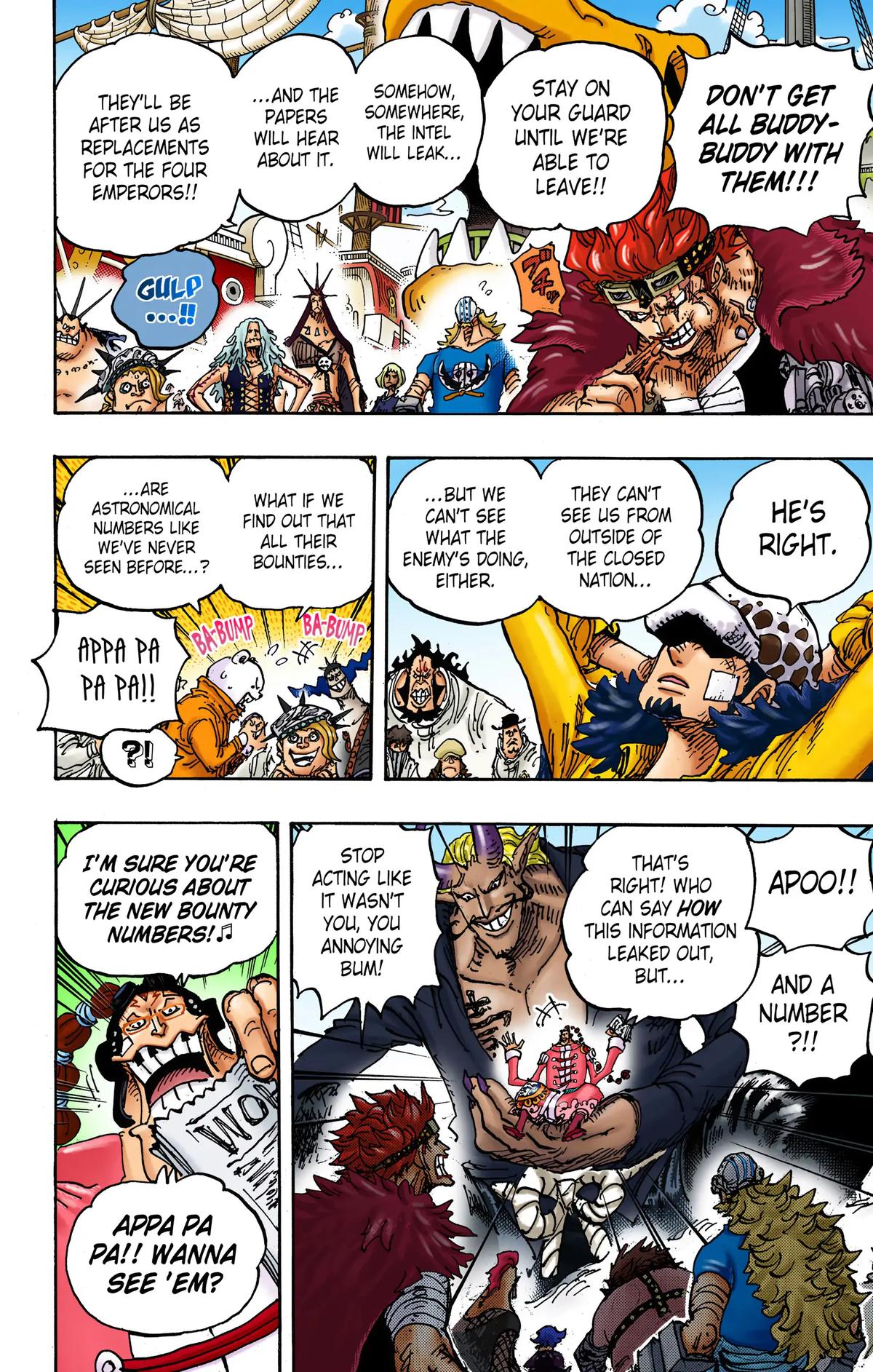 One Piece (Color) Chapter 1052 14