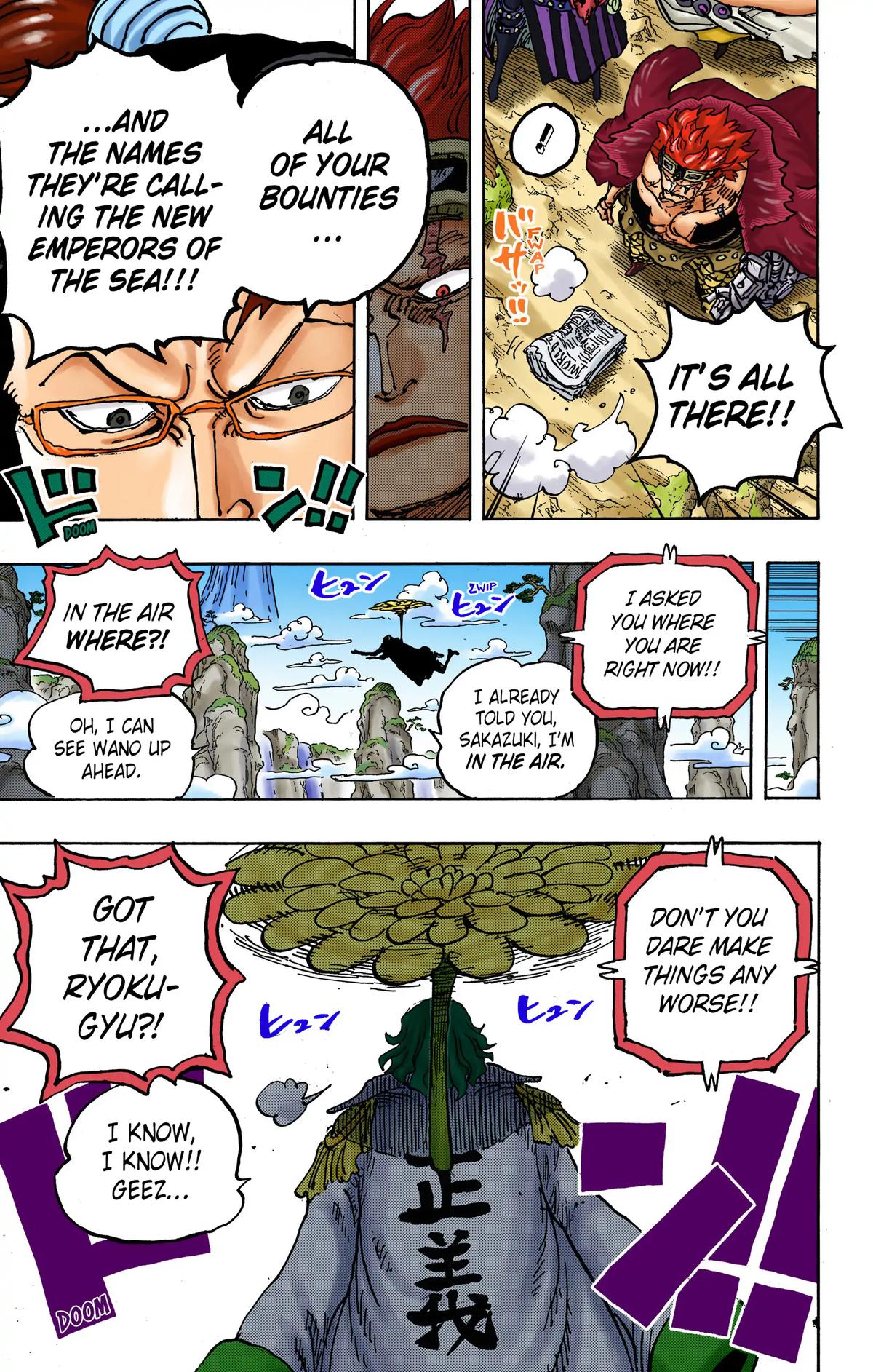 One Piece (Color) Chapter 1052 15