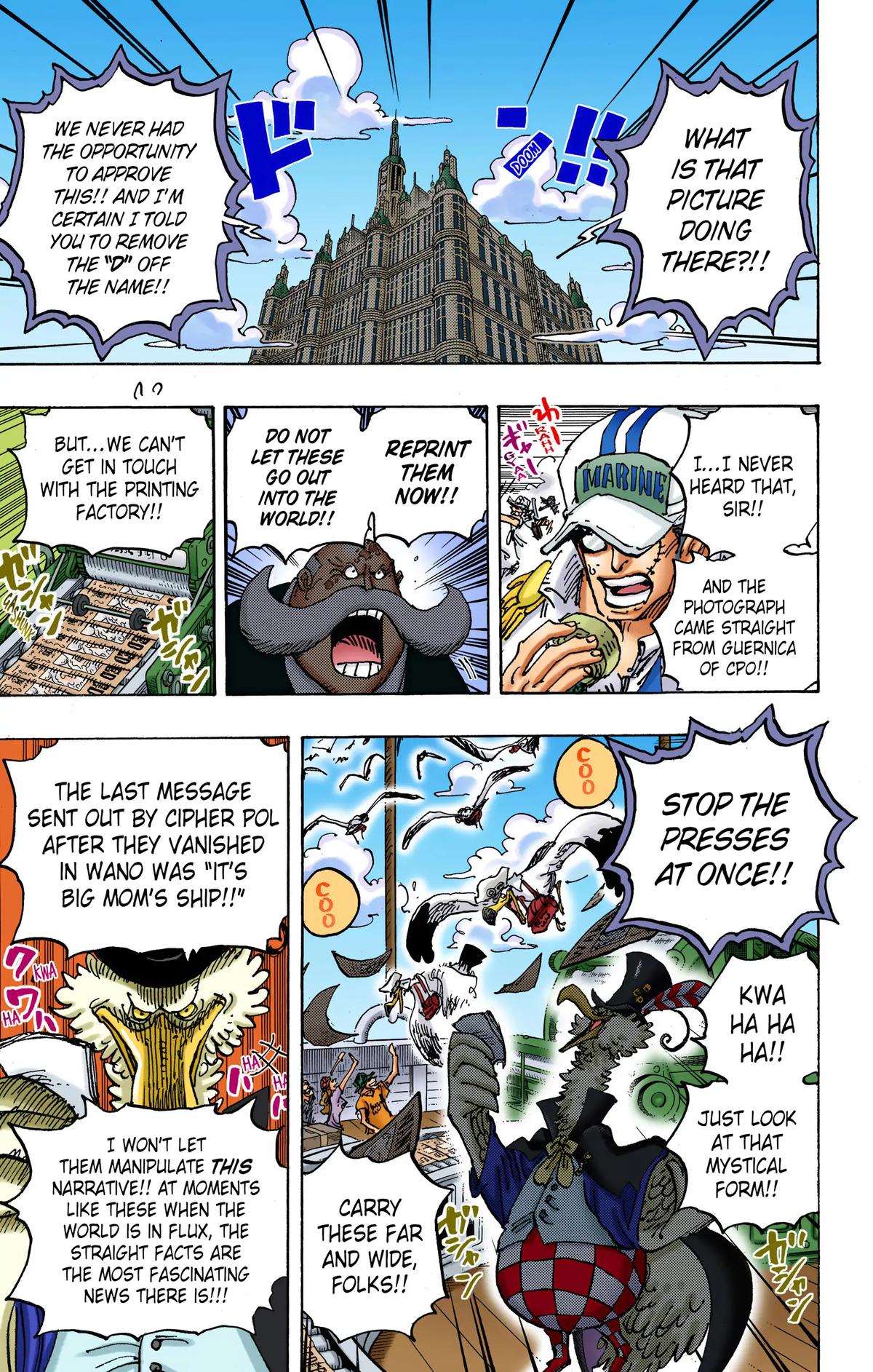 One Piece (Color) Chapter 1053 3