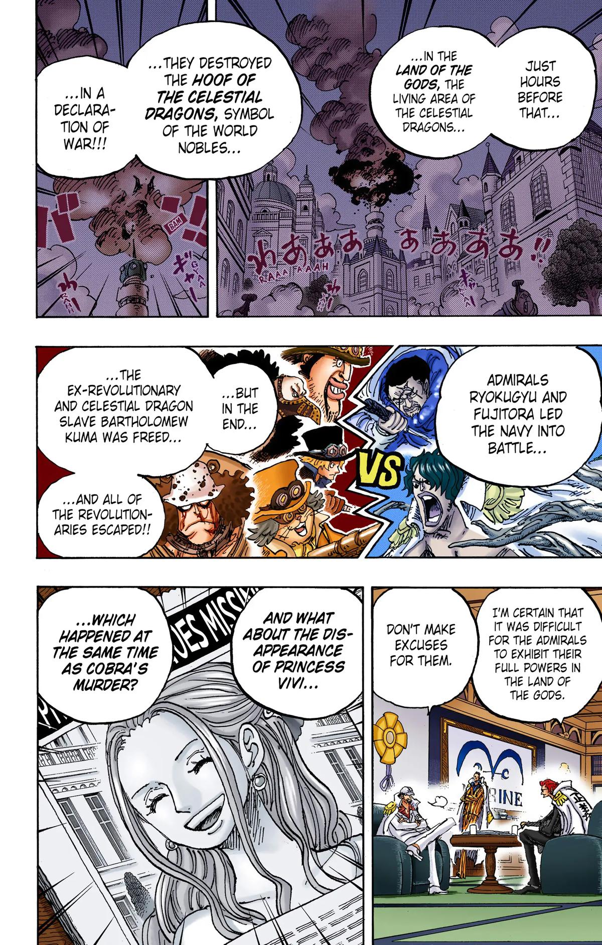 One Piece (Color) Chapter 1054 14