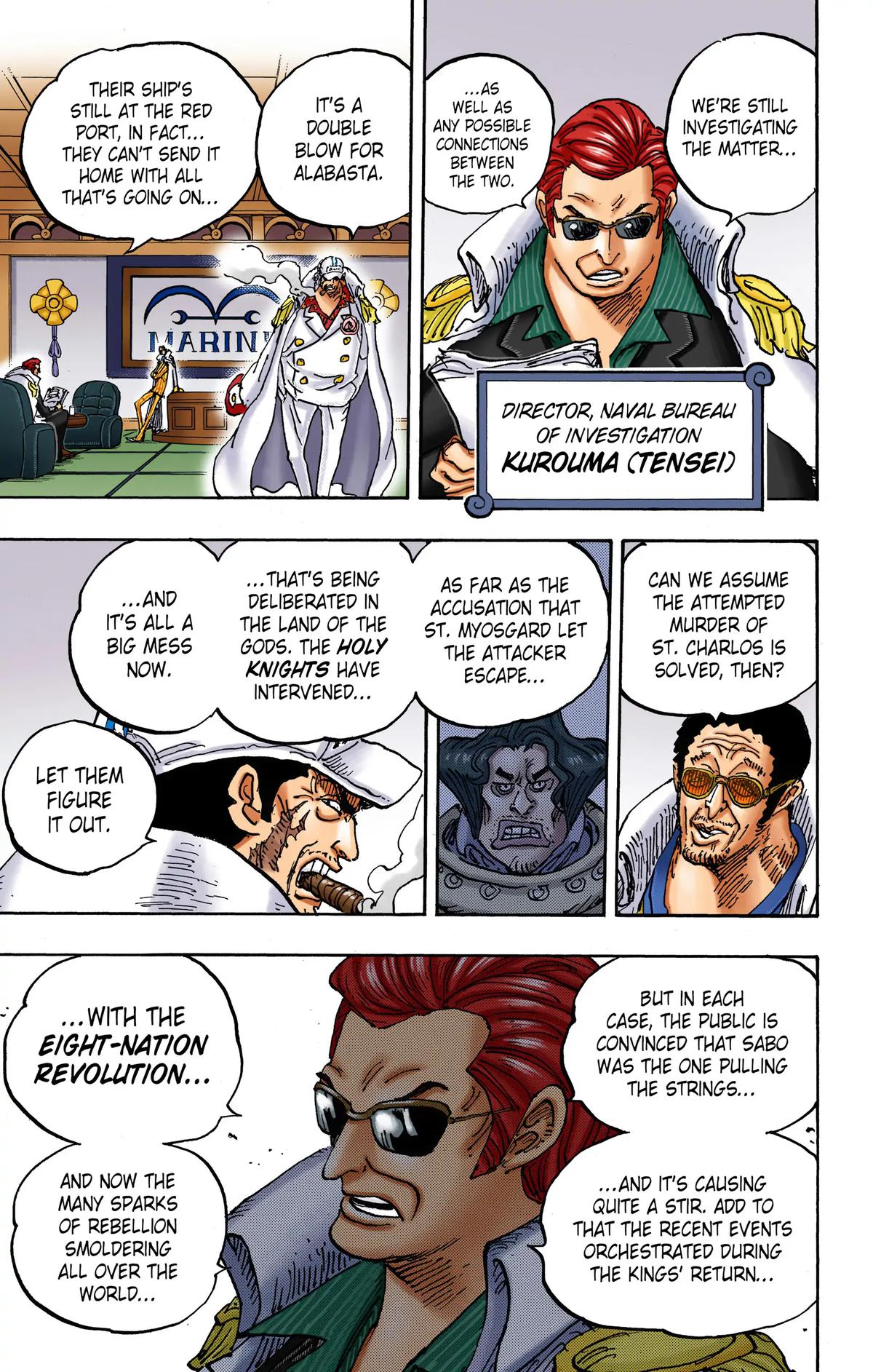 One Piece (Color) Chapter 1054 15