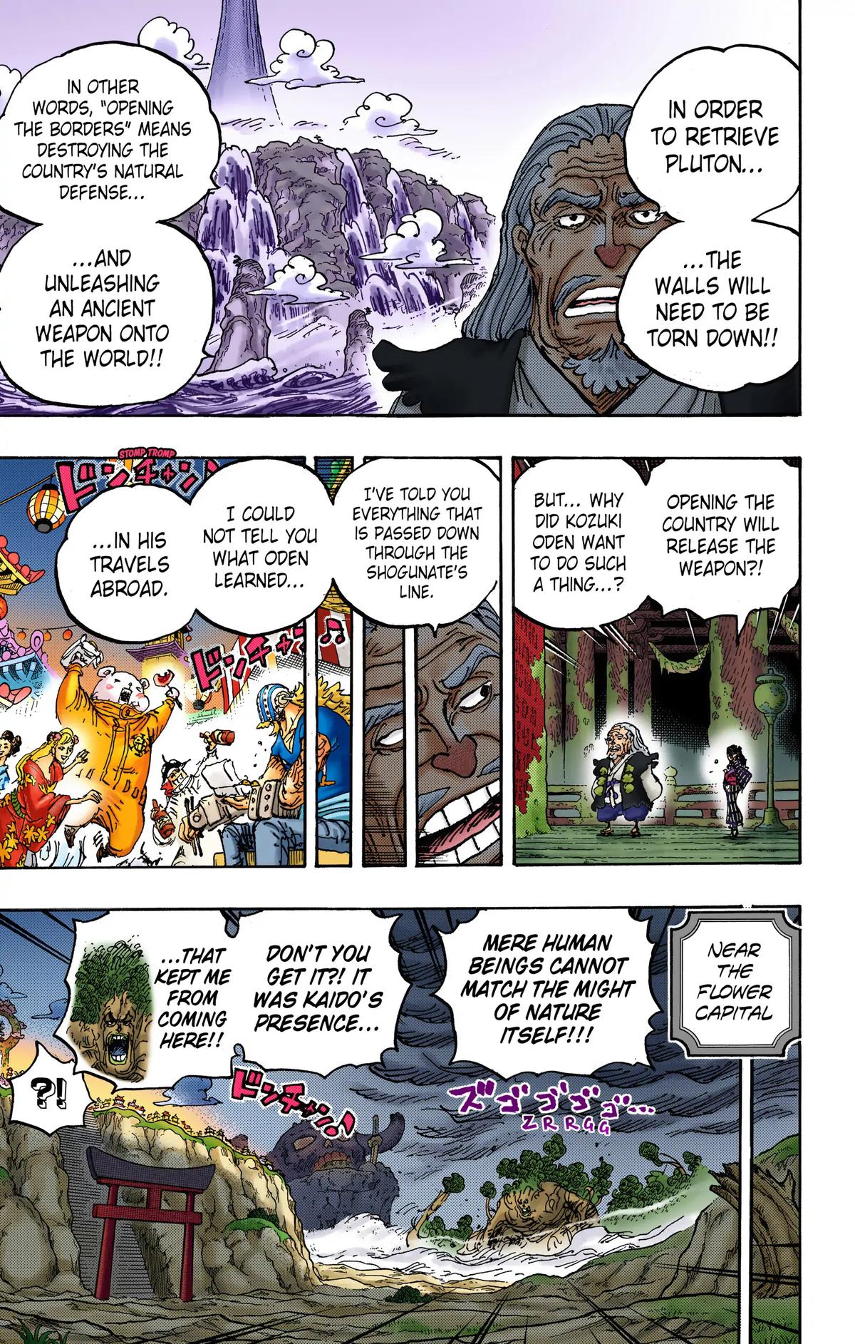 One Piece (Color) Chapter 1055 10