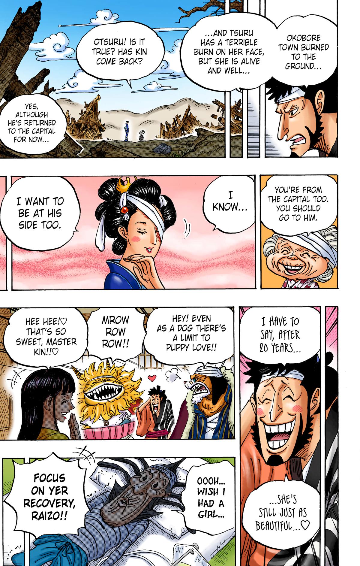 One Piece (Color) Chapter 1056 9