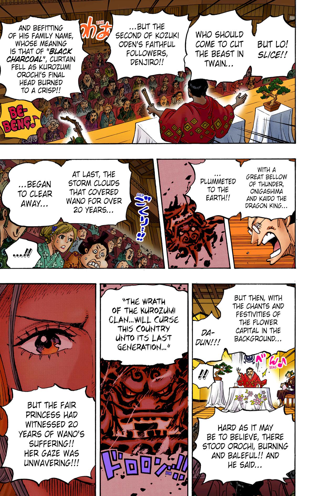One Piece (Color) Chapter 1057 13
