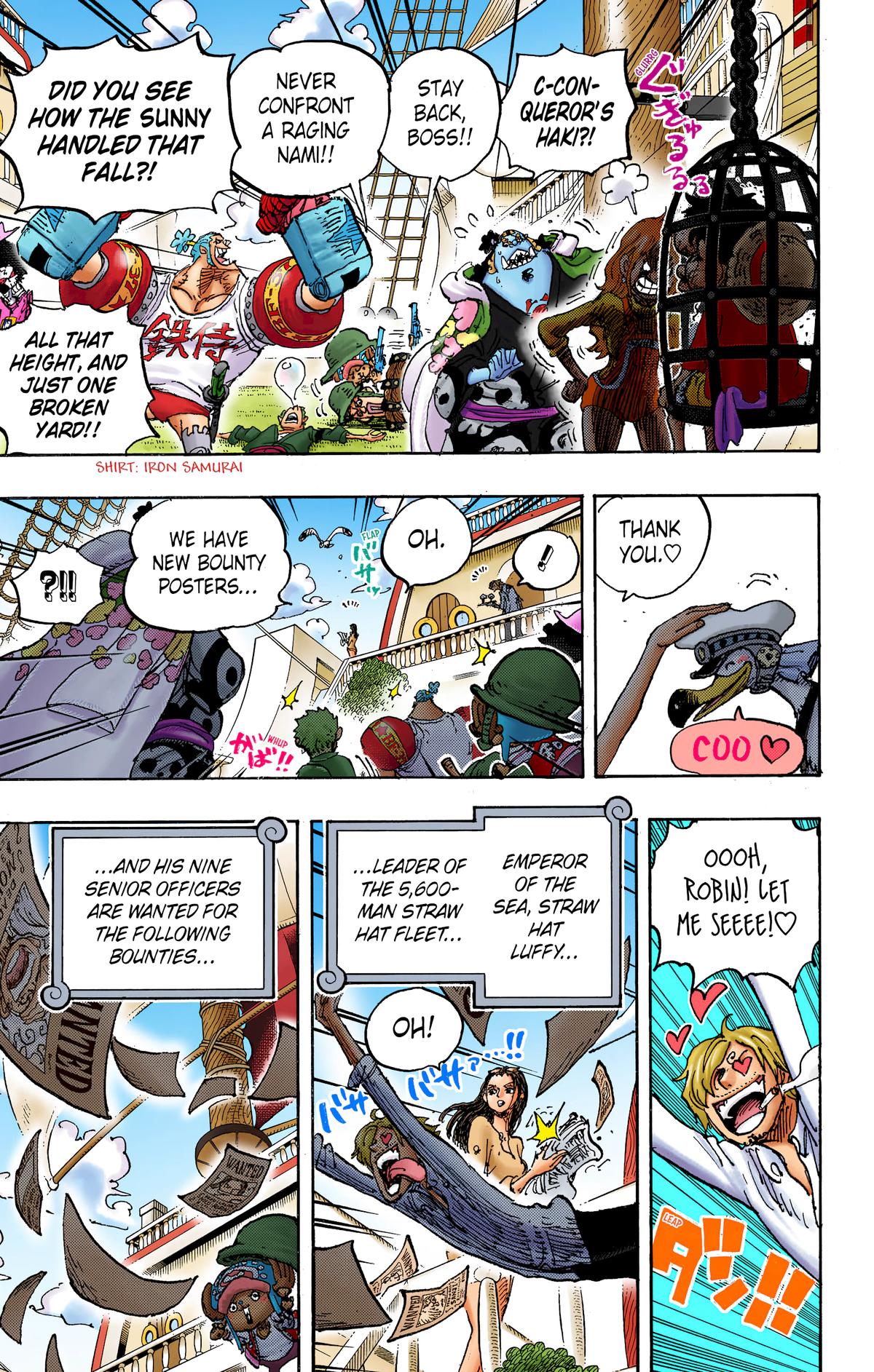 One Piece (Color) Chapter 1058 3