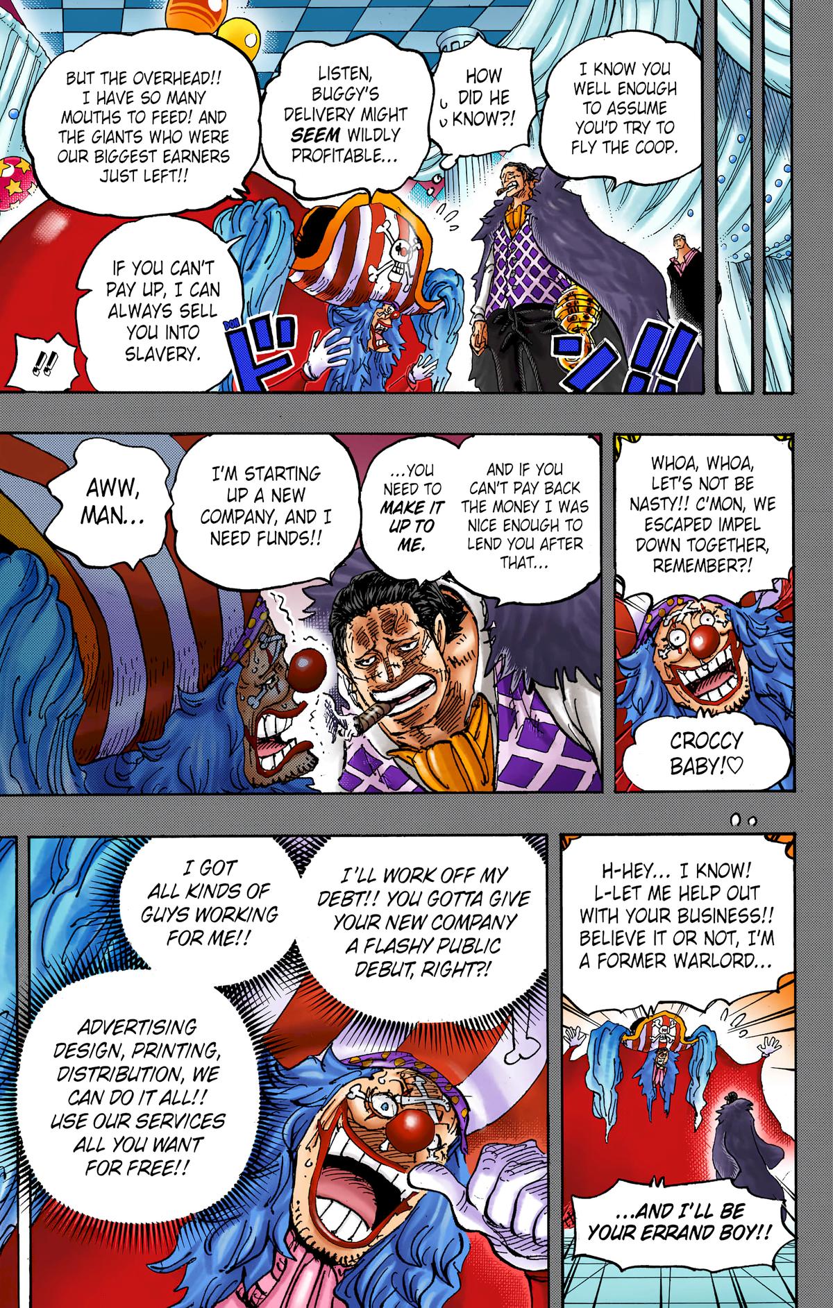 One Piece (Color) Chapter 1058 10