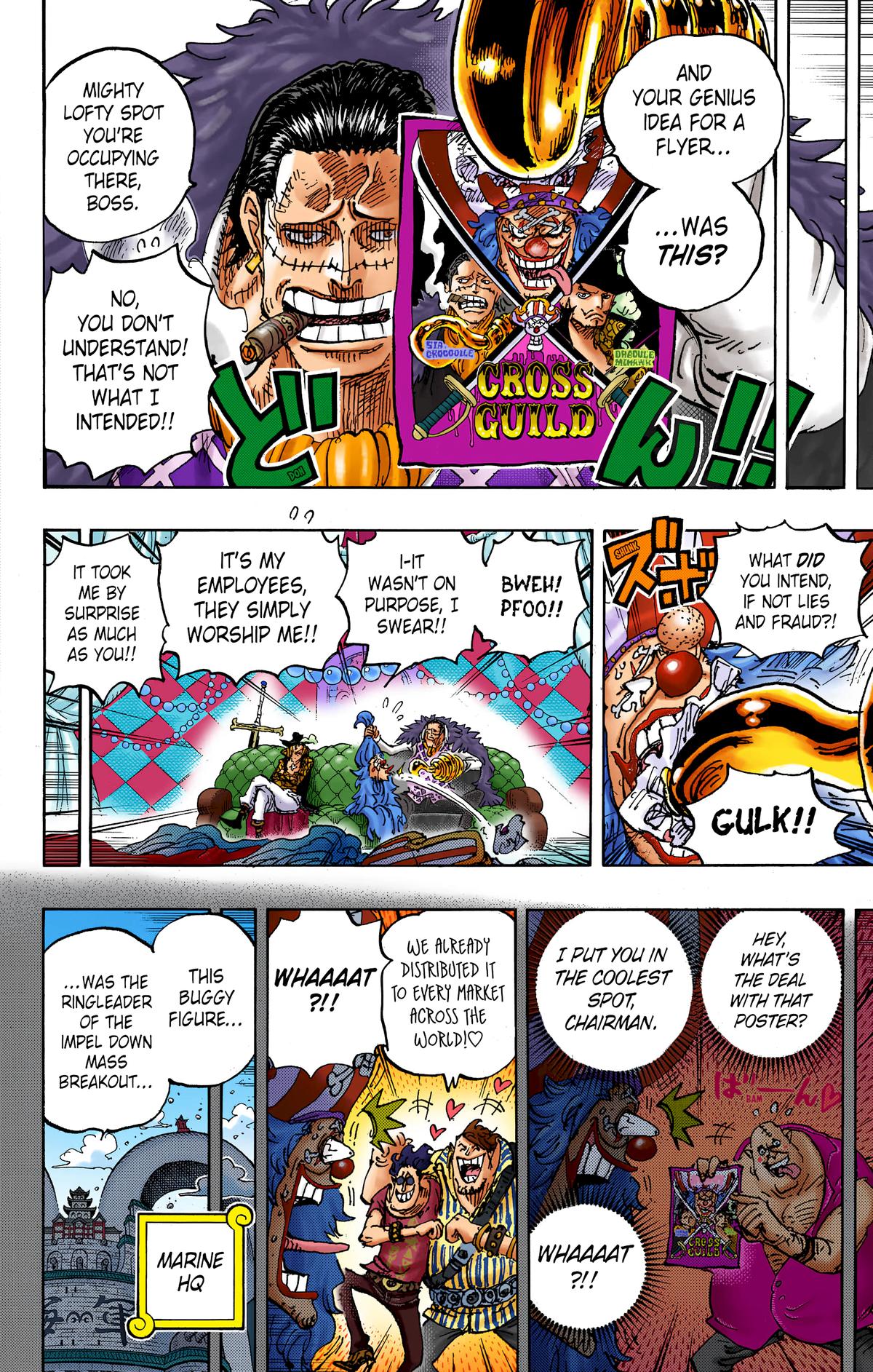 One Piece (Color) Chapter 1058 11