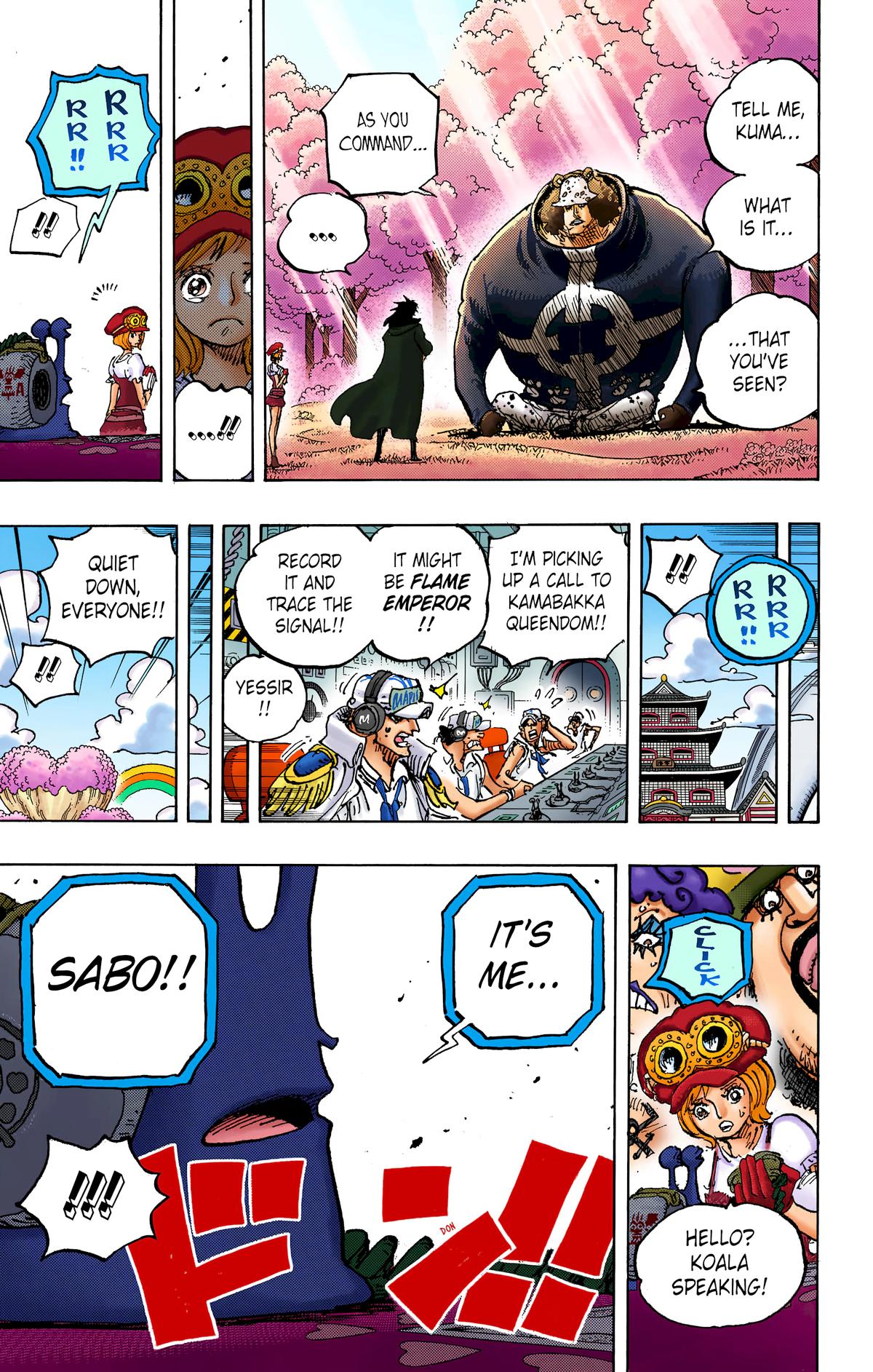 One Piece (Color) Chapter 1058 16