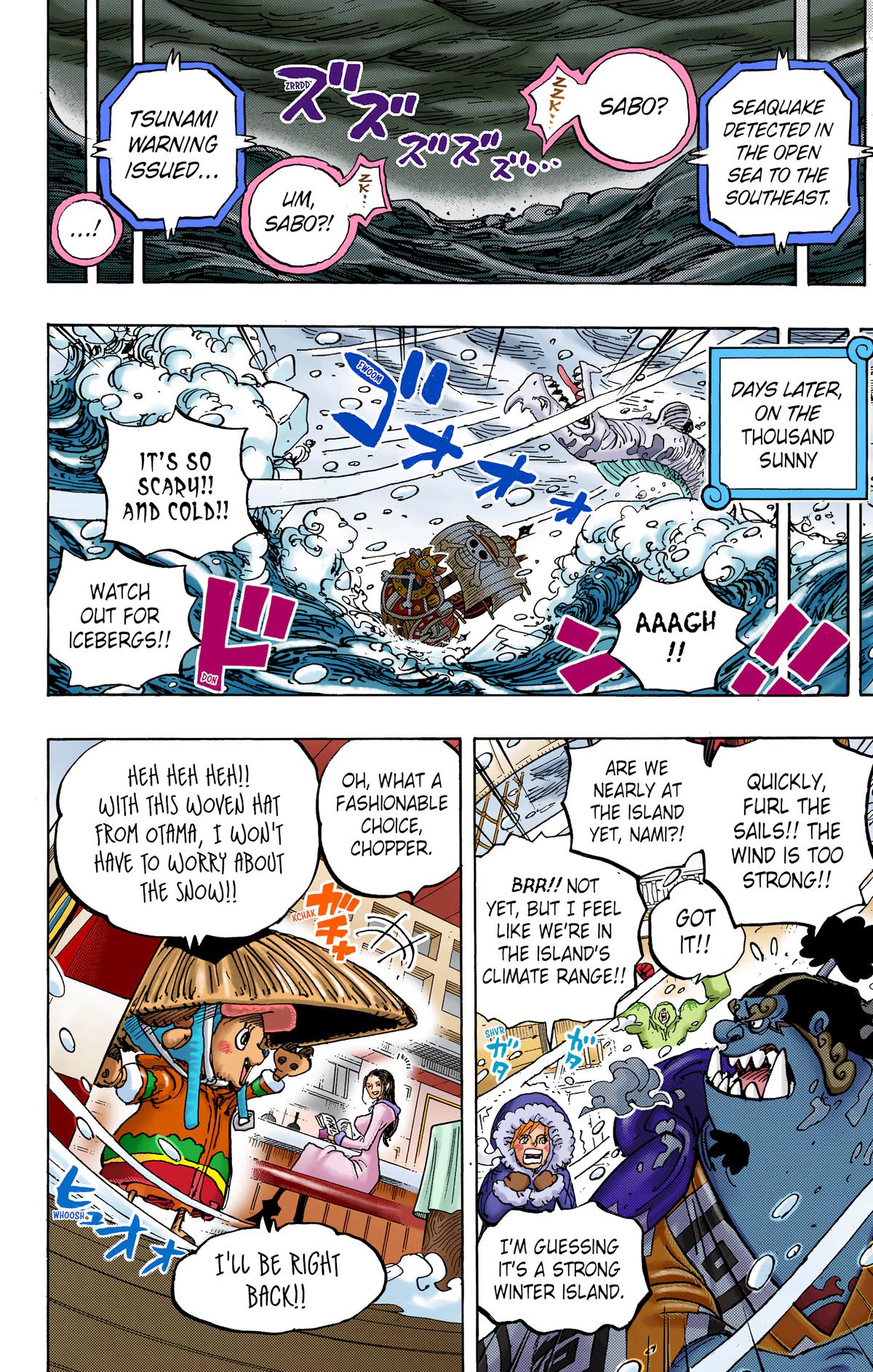 One Piece (Color) Chapter 1060 14