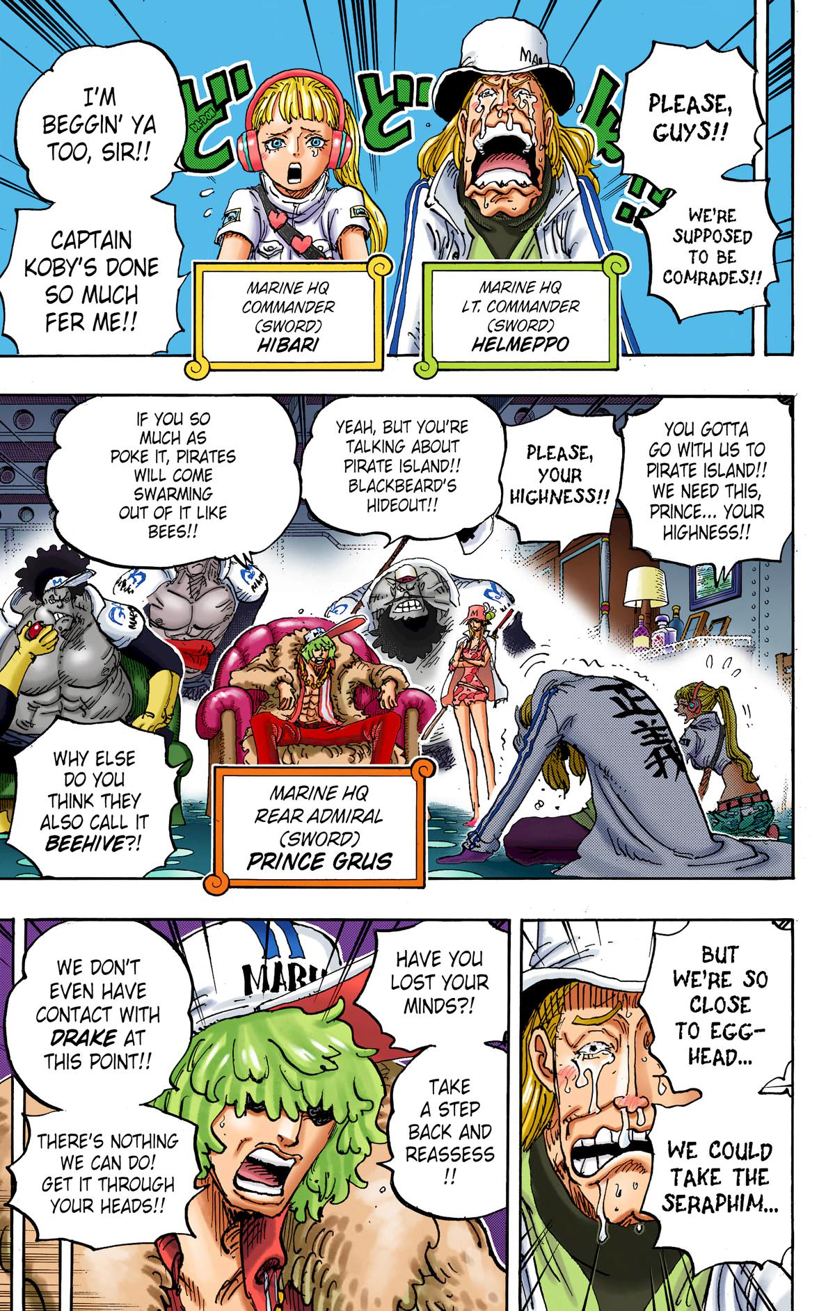 One Piece (Color) Chapter 1061 9