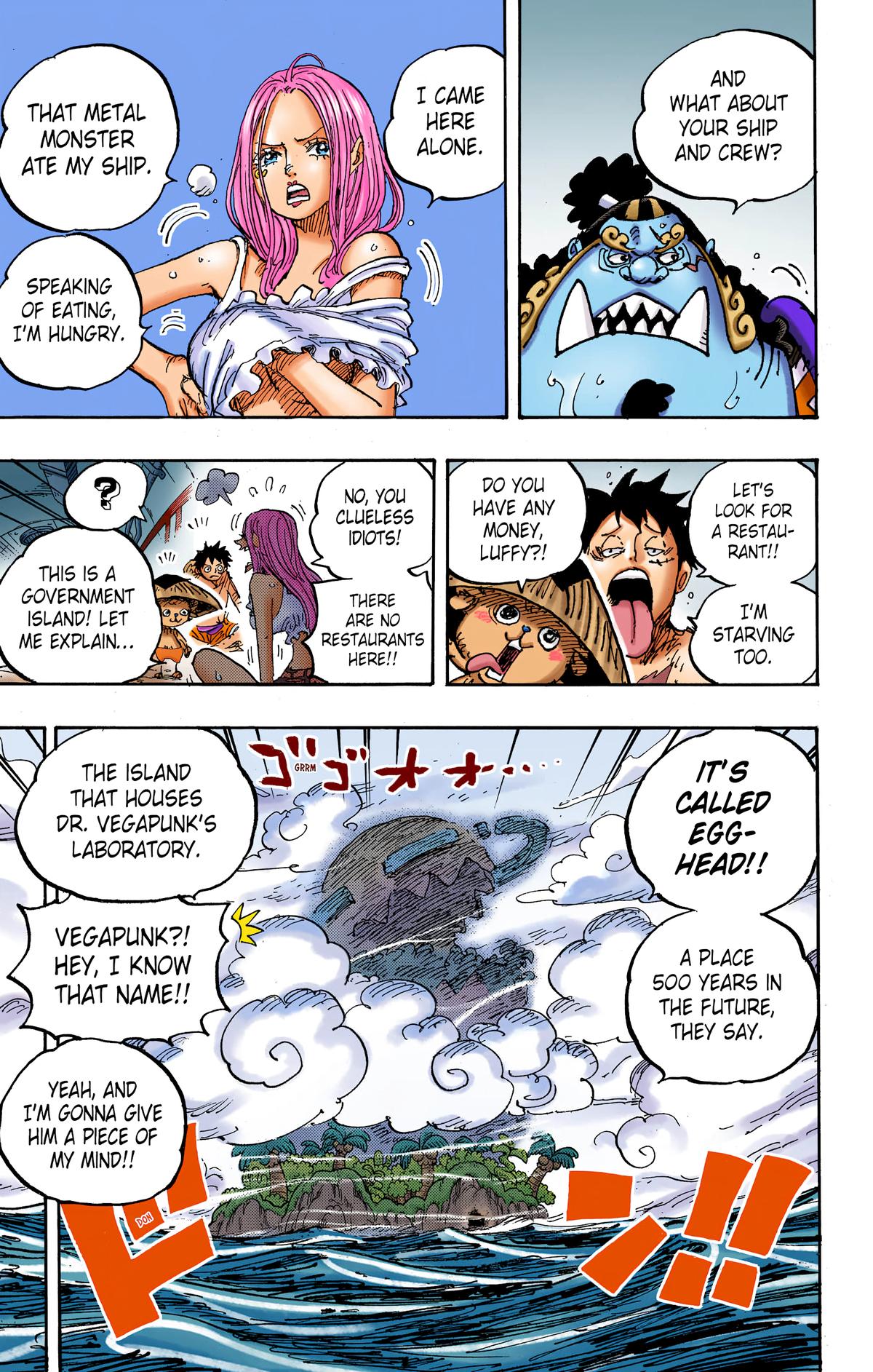 One Piece (Color) Chapter 1061 11