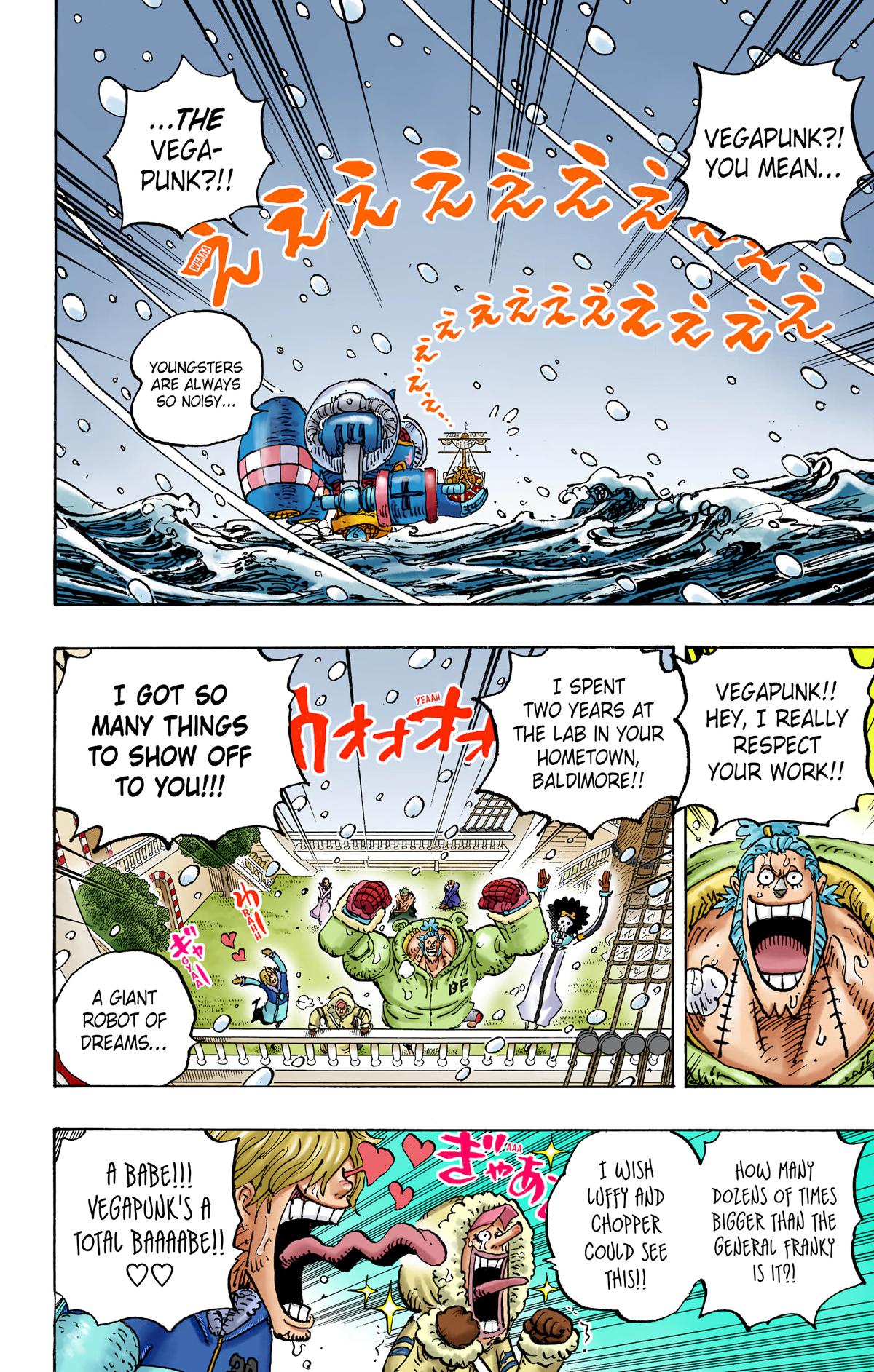 One Piece (Color) Chapter 1062 2