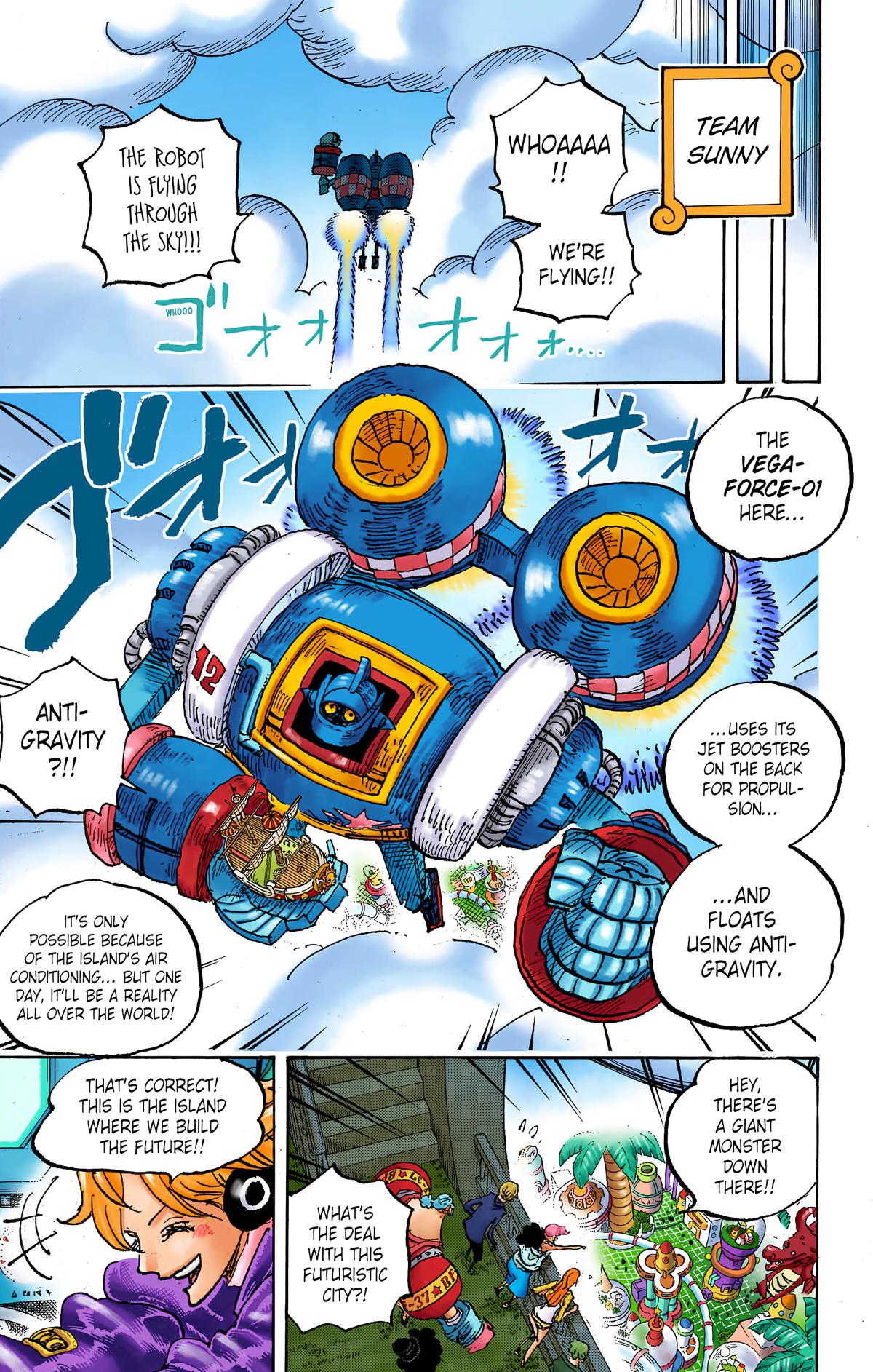 One Piece (Color) Chapter 1064 12
