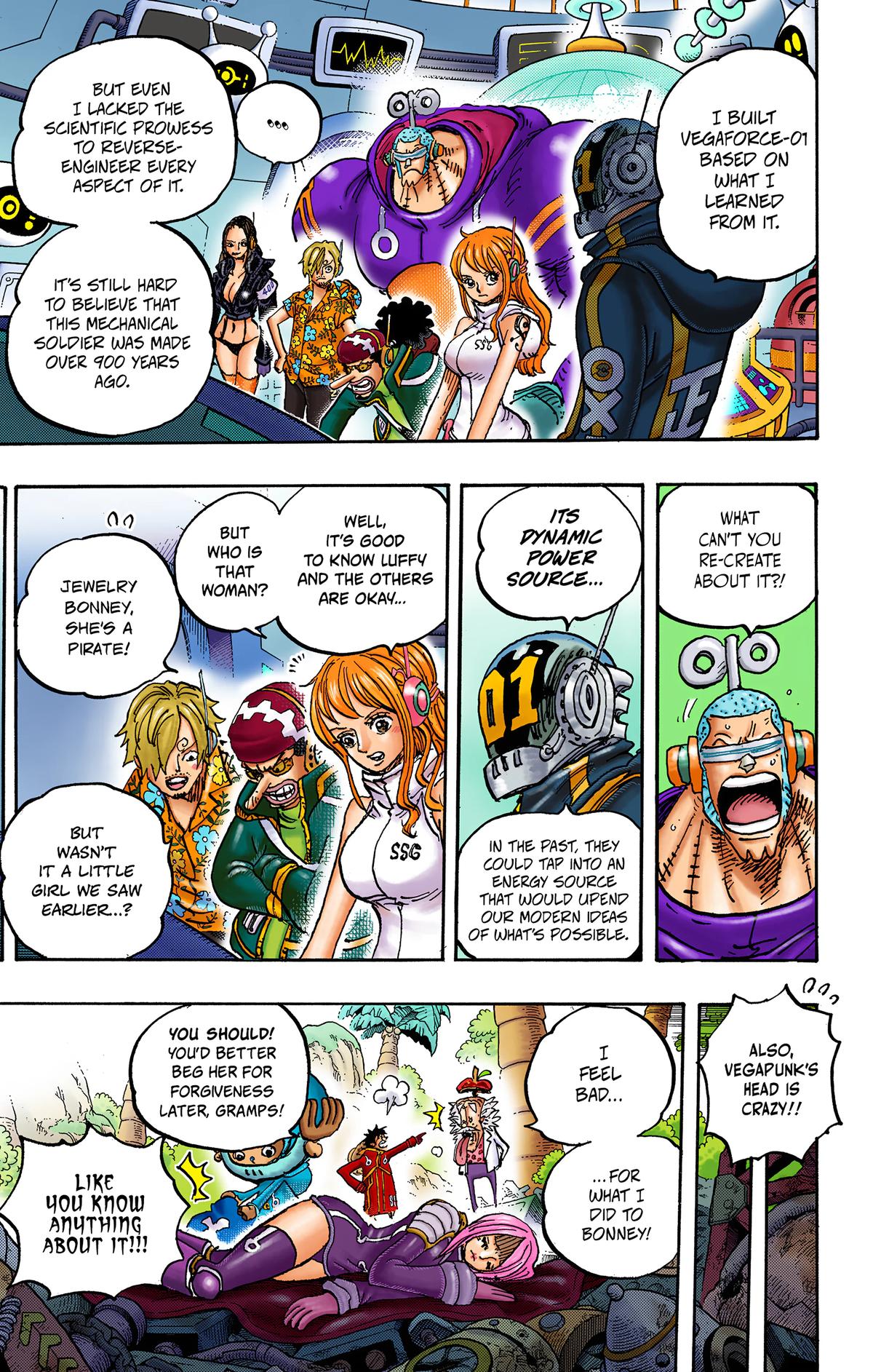 One Piece (Color) Chapter 1067 11