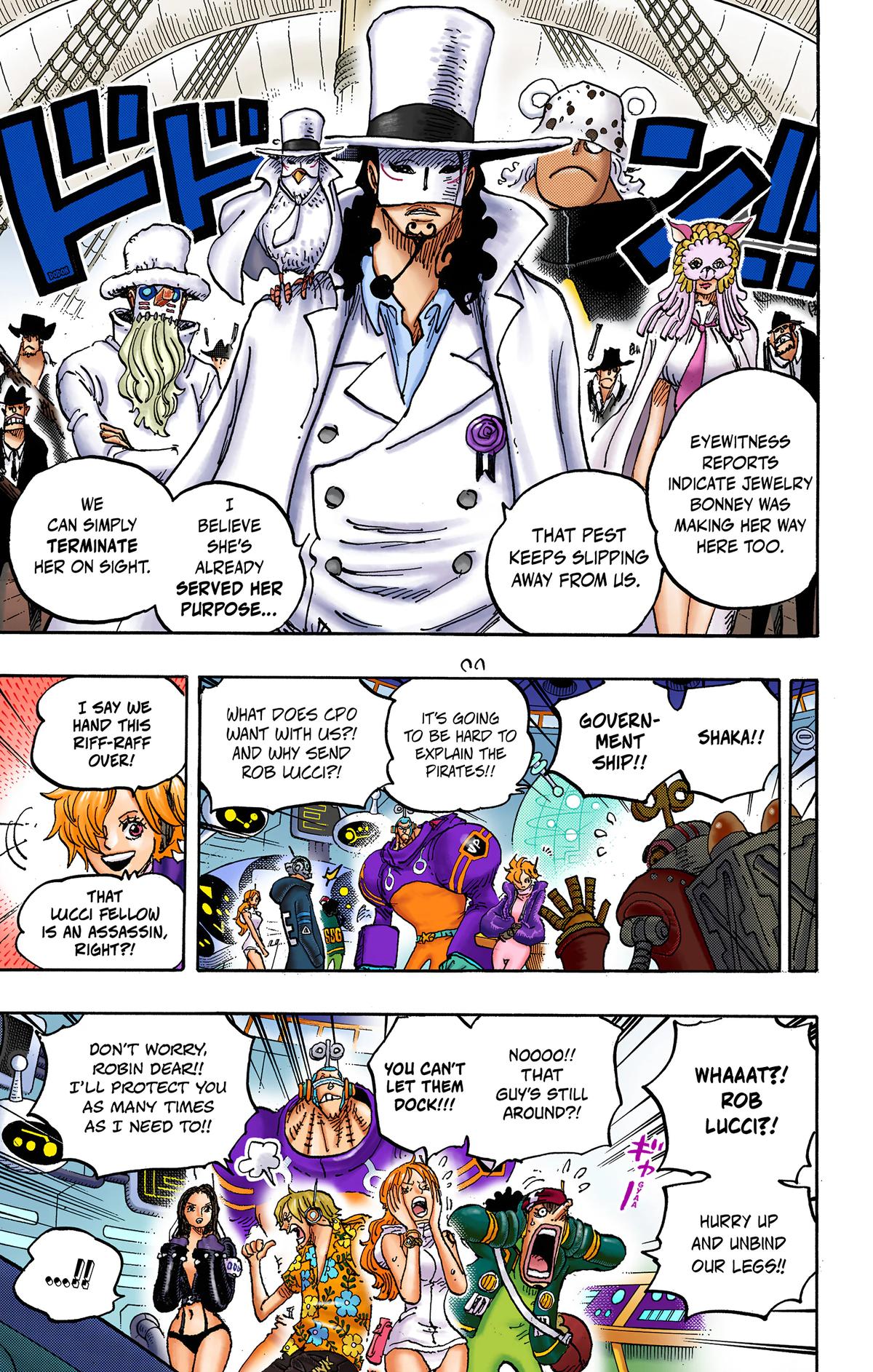 One Piece (Color) Chapter 1067 13