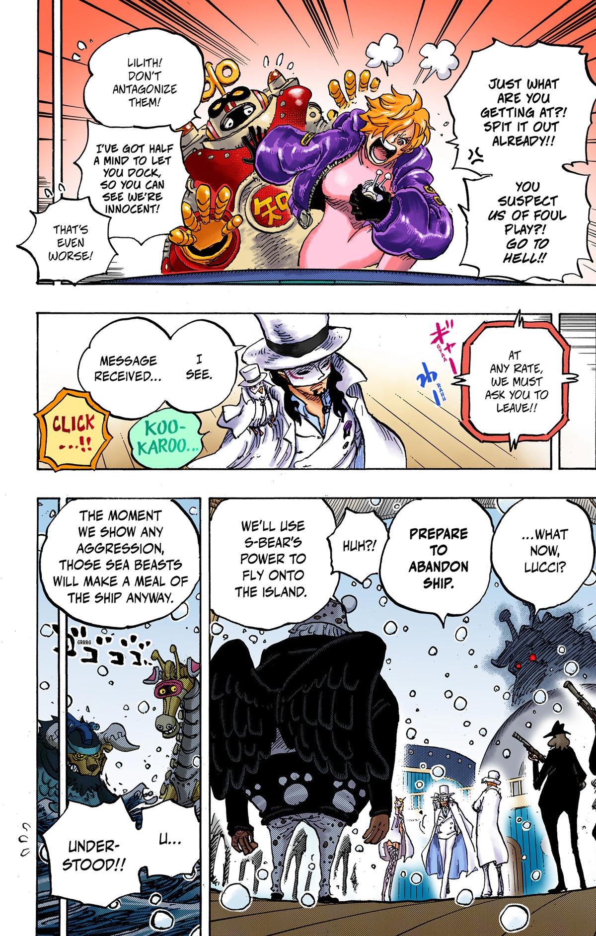 One Piece (Color) Chapter 1068 4