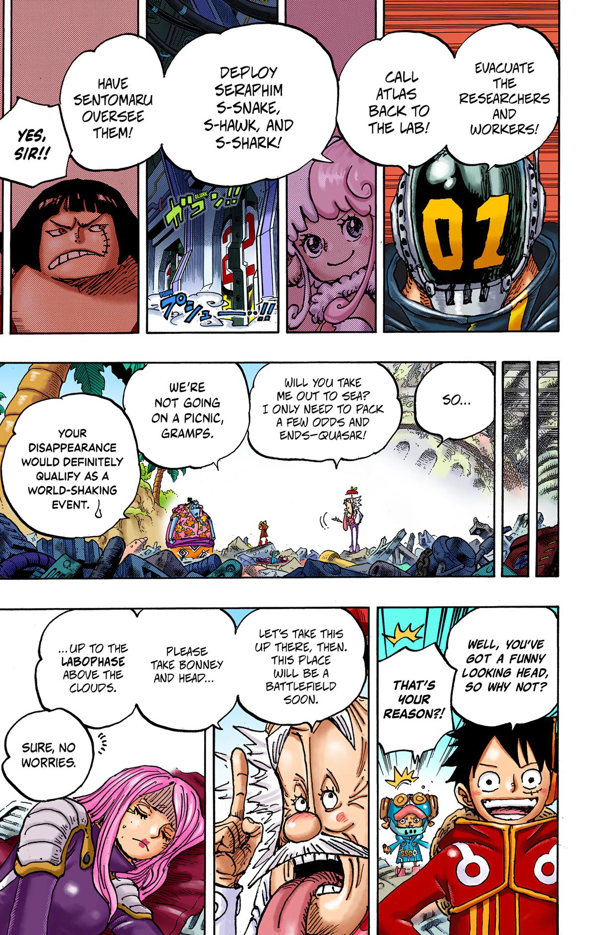 One Piece (Color) Chapter 1068 11