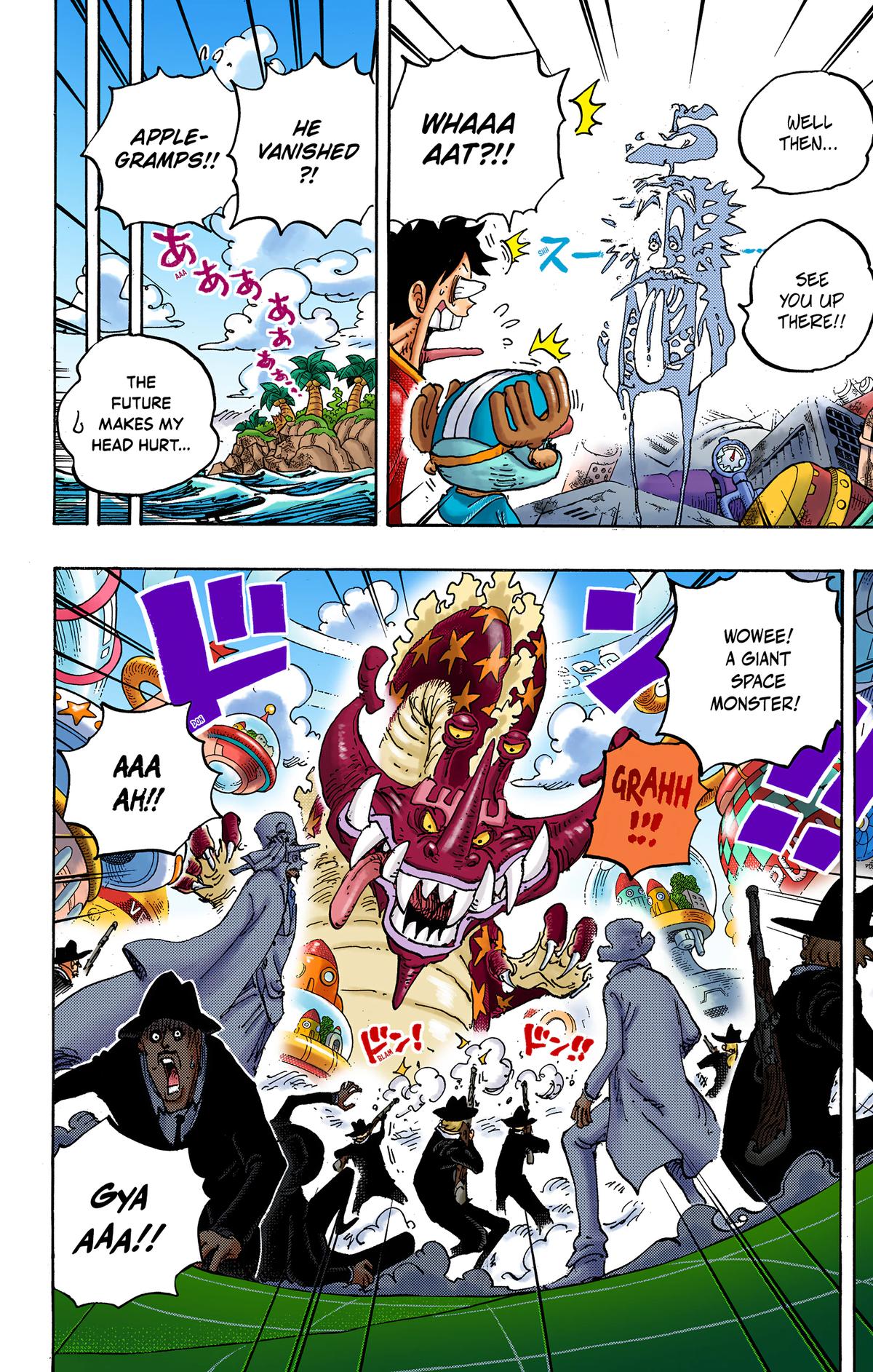 One Piece (Color) Chapter 1068 12