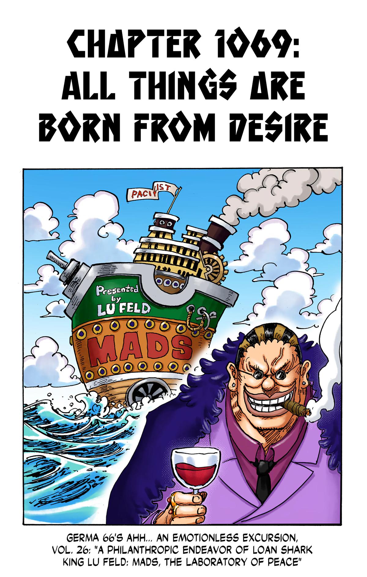 One Piece (Color) Chapter 1069 1