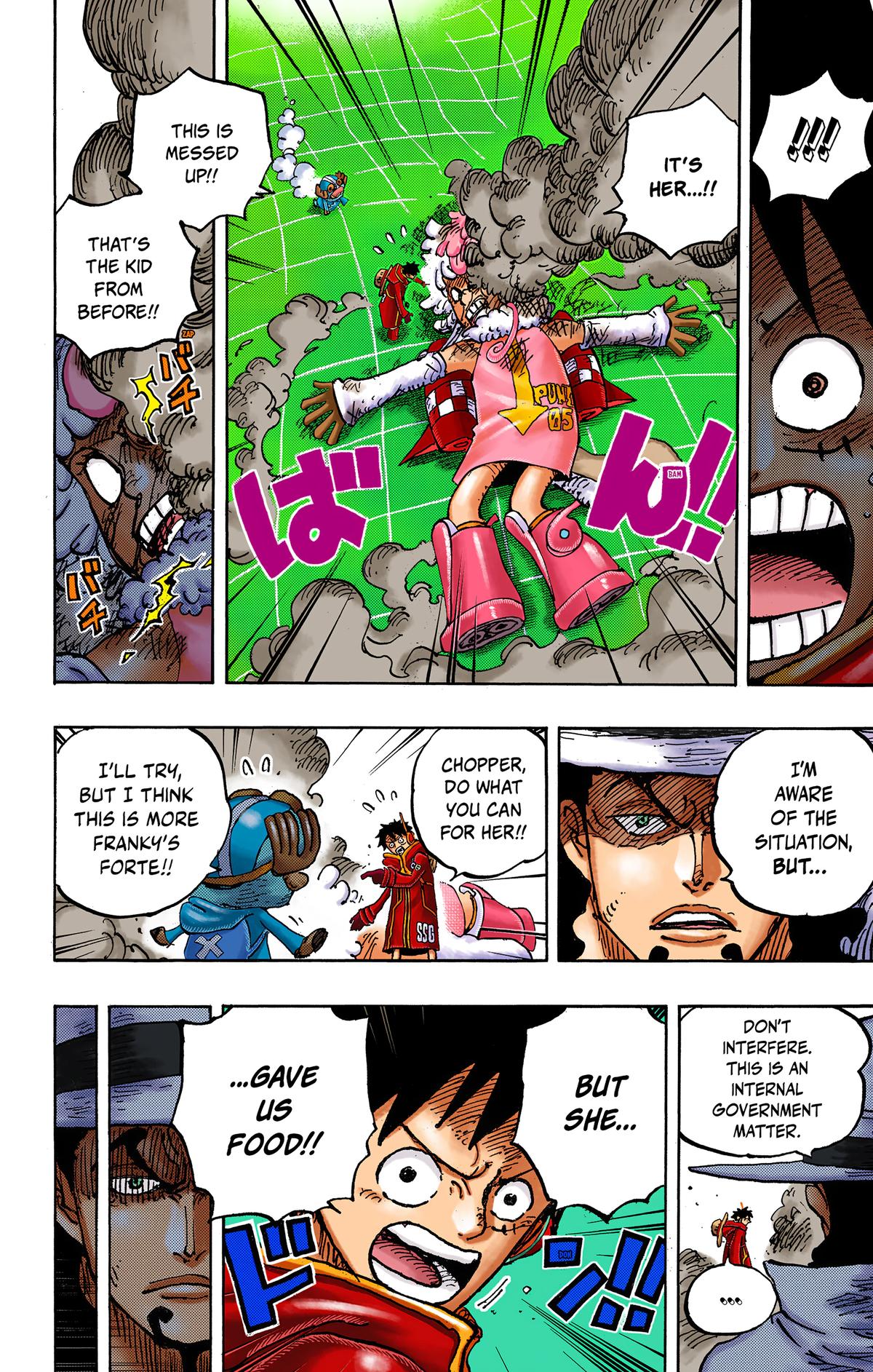 One Piece (Color) Chapter 1069 4