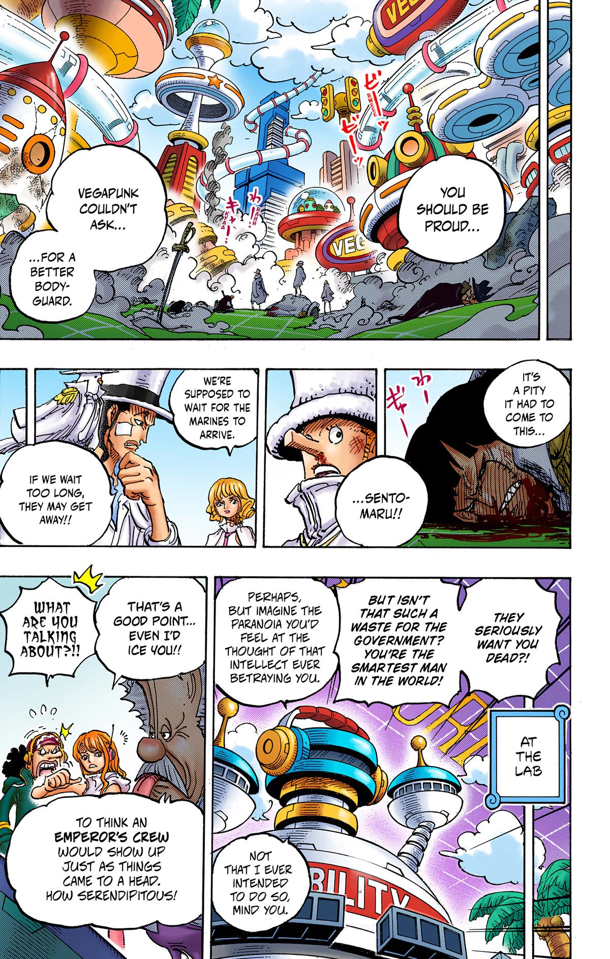 One Piece (Color) Chapter 1070 15