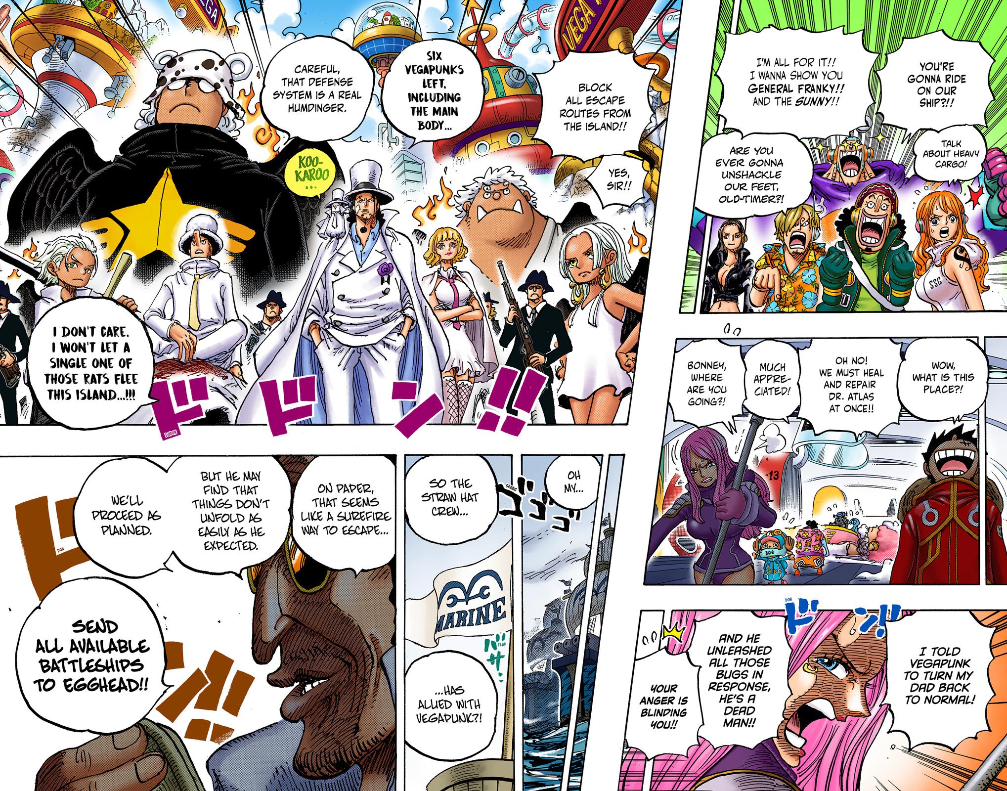 One Piece (Color) Chapter 1070 16