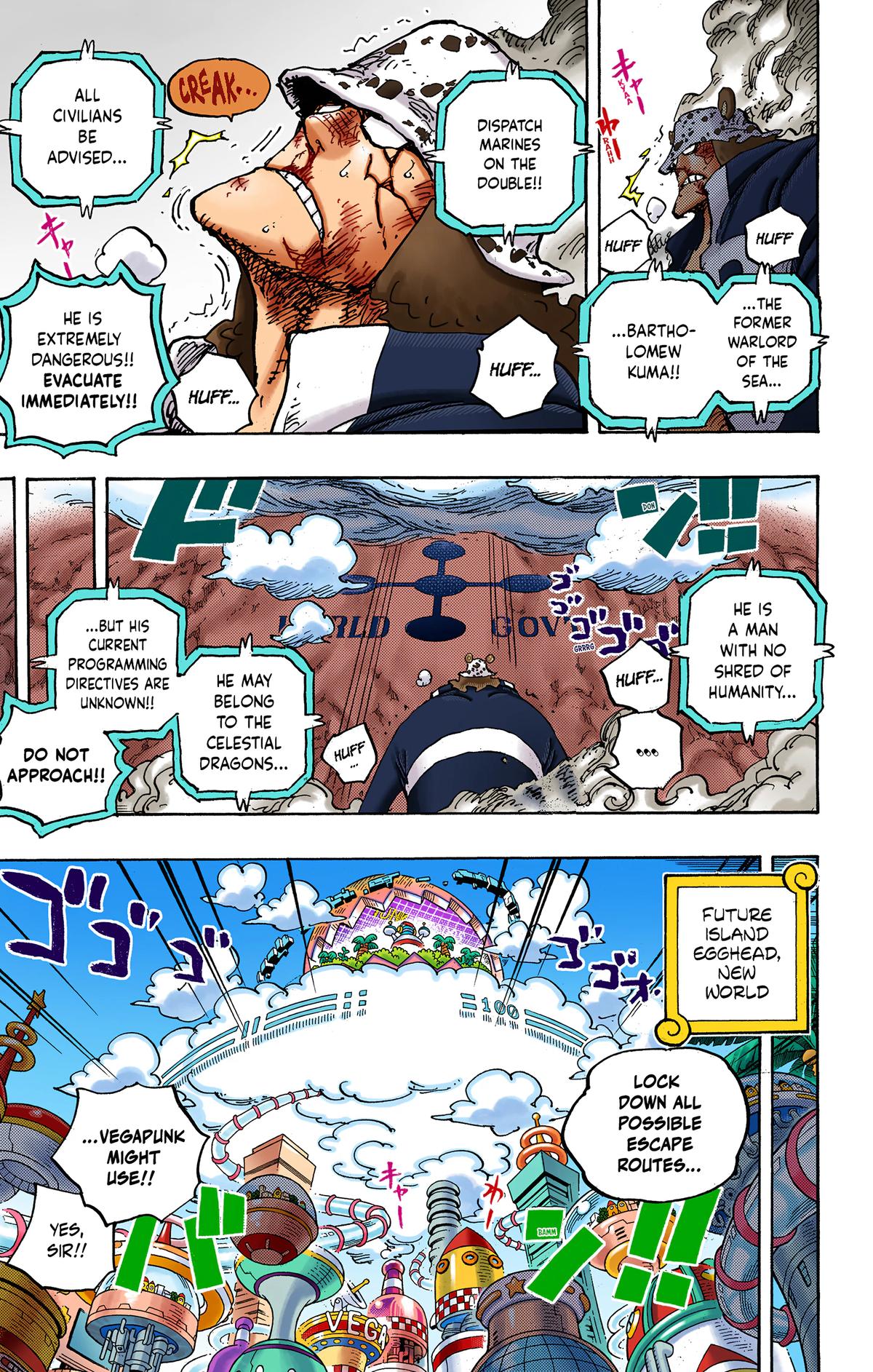 One Piece (Color) Chapter 1071 5