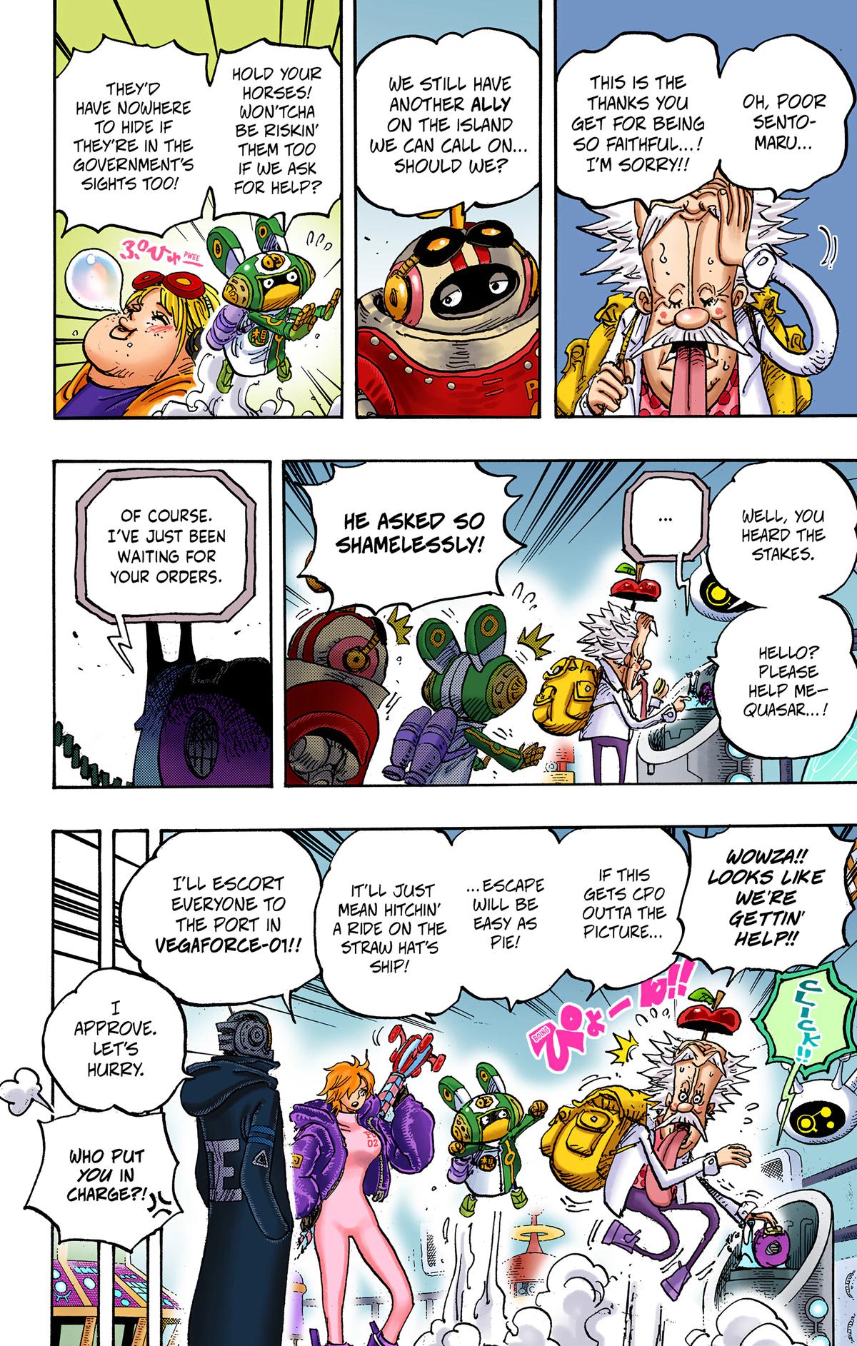 One Piece (Color) Chapter 1071 7