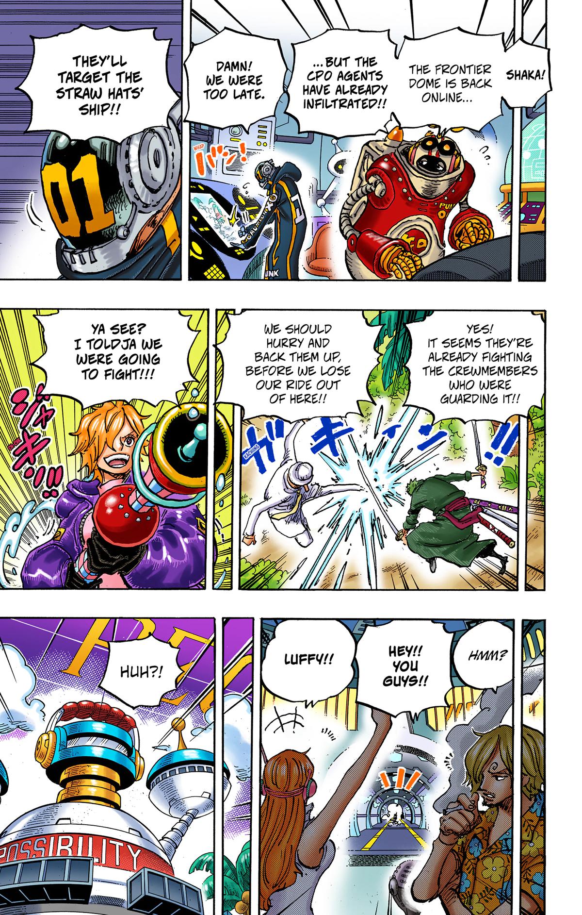 One Piece (Color) Chapter 1071 12