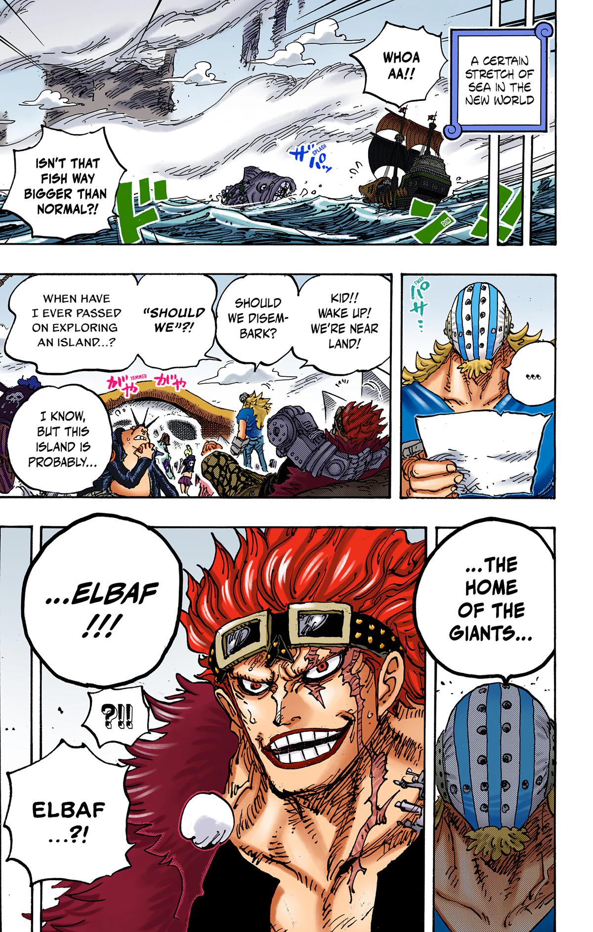One Piece (Color) Chapter 1071 14