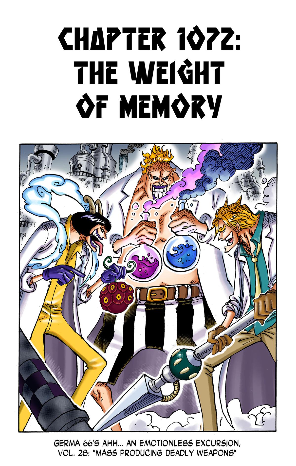One Piece (Color) Chapter 1072 1