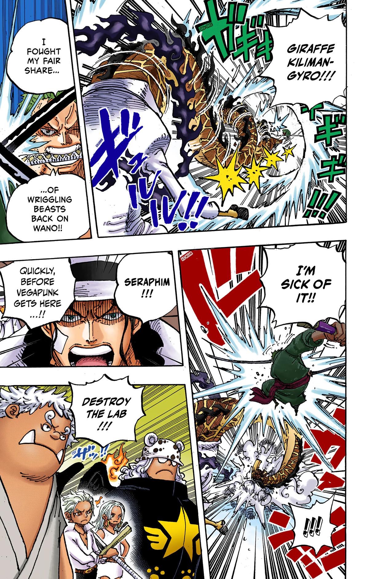 One Piece (Color) Chapter 1072 14