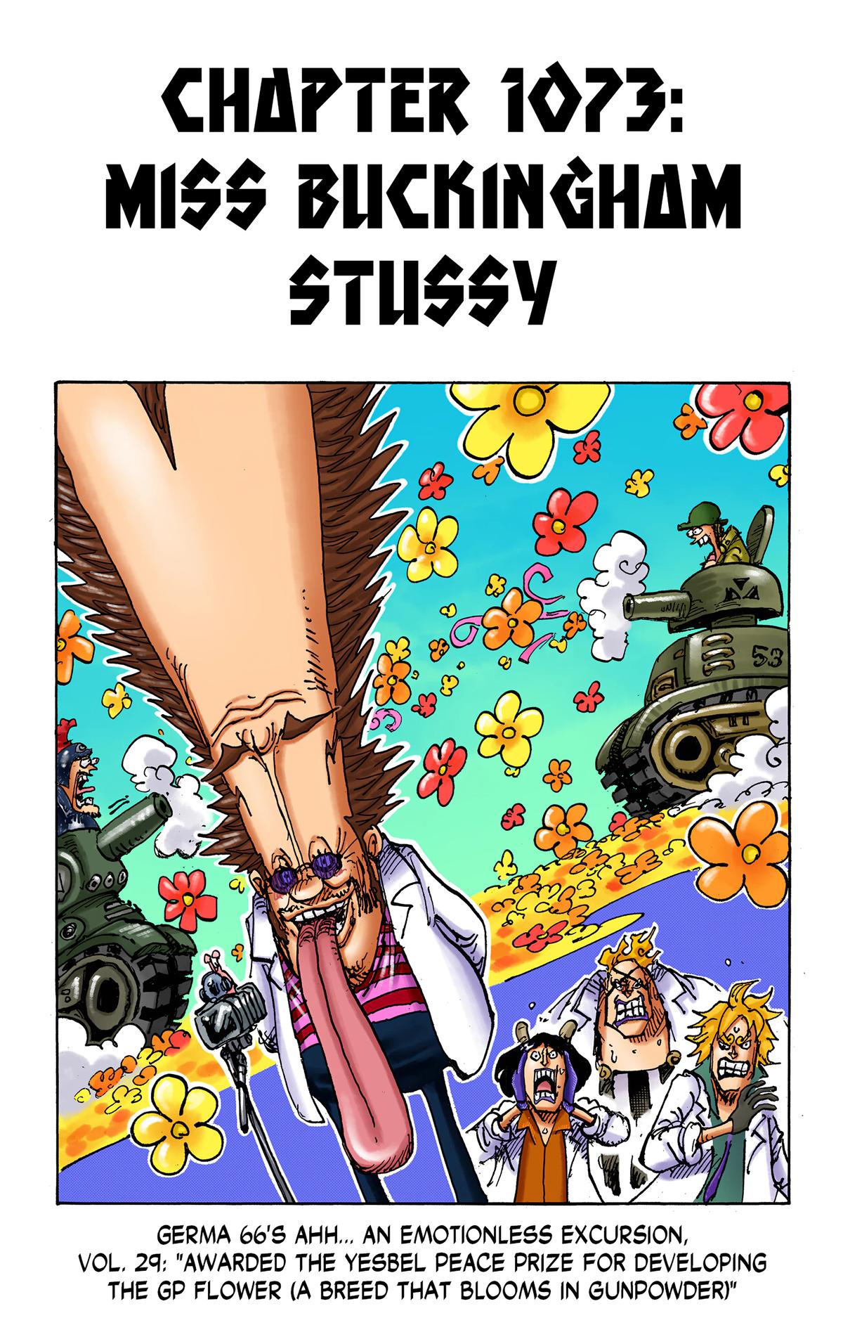 One Piece (Color) Chapter 1073 1