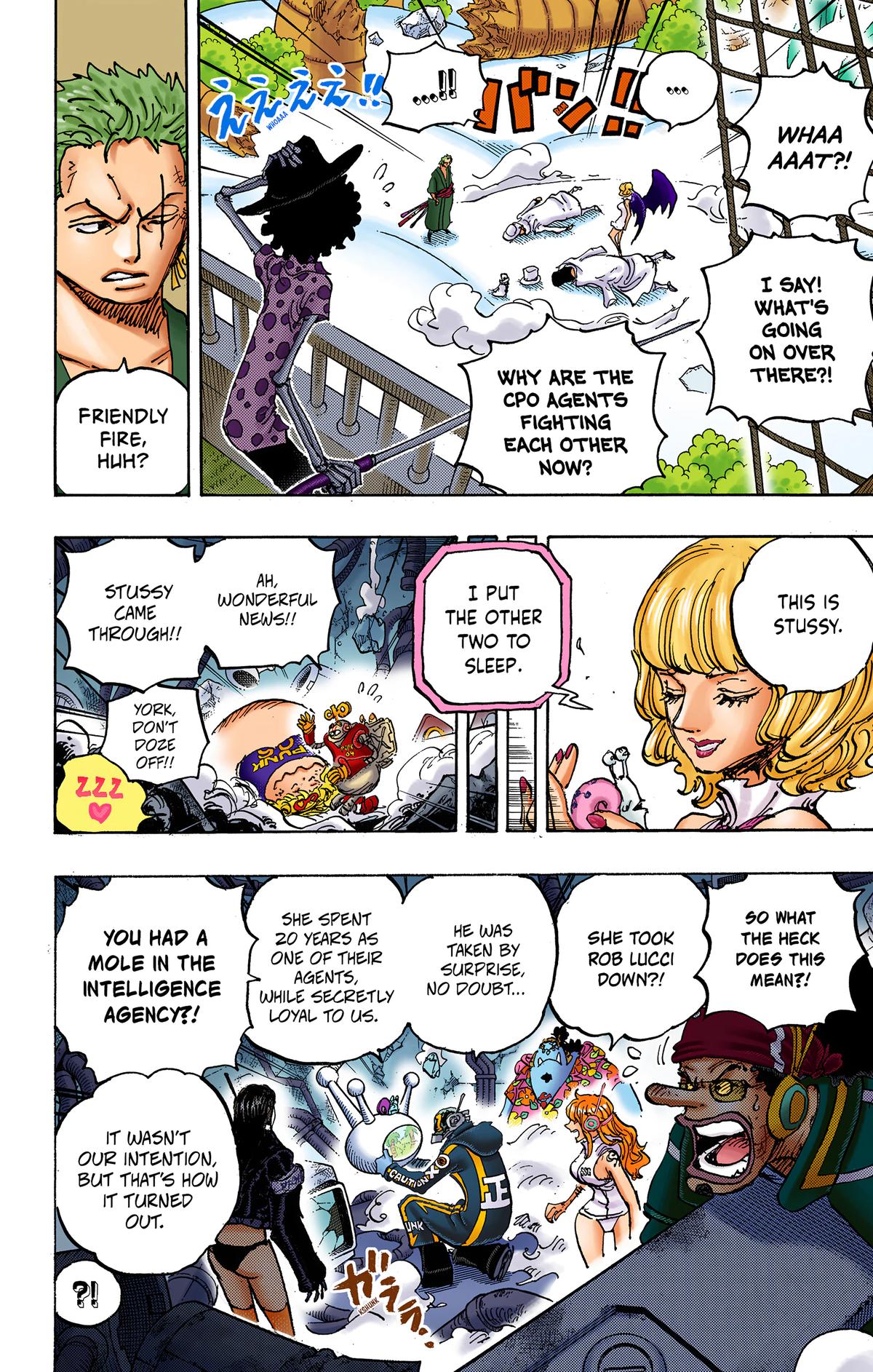 One Piece (Color) Chapter 1073 4