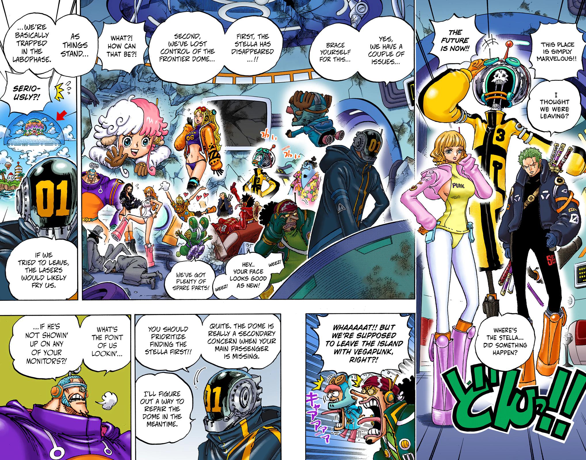 One Piece (Color) Chapter 1074 8