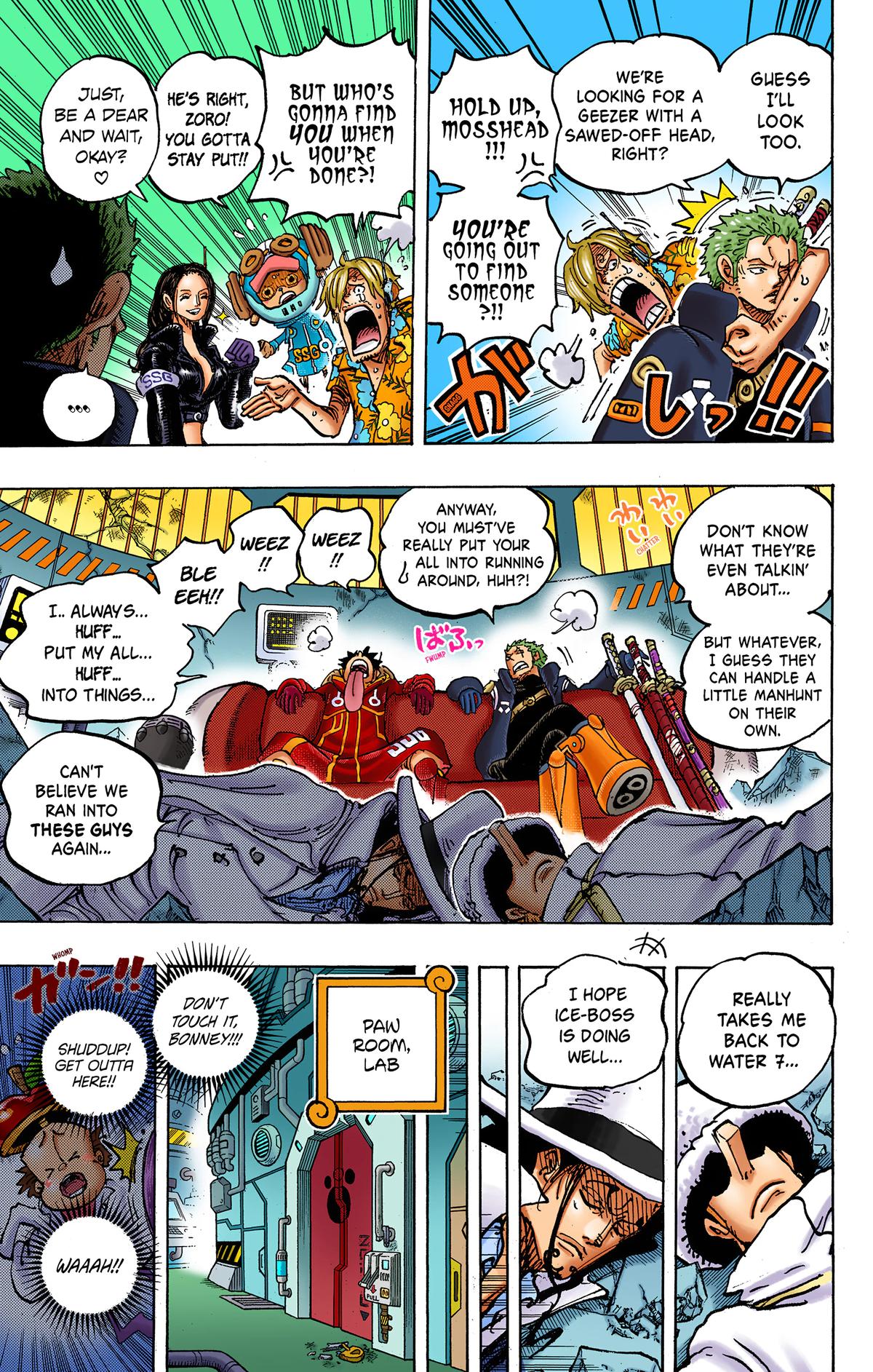 One Piece (Color) Chapter 1074 10