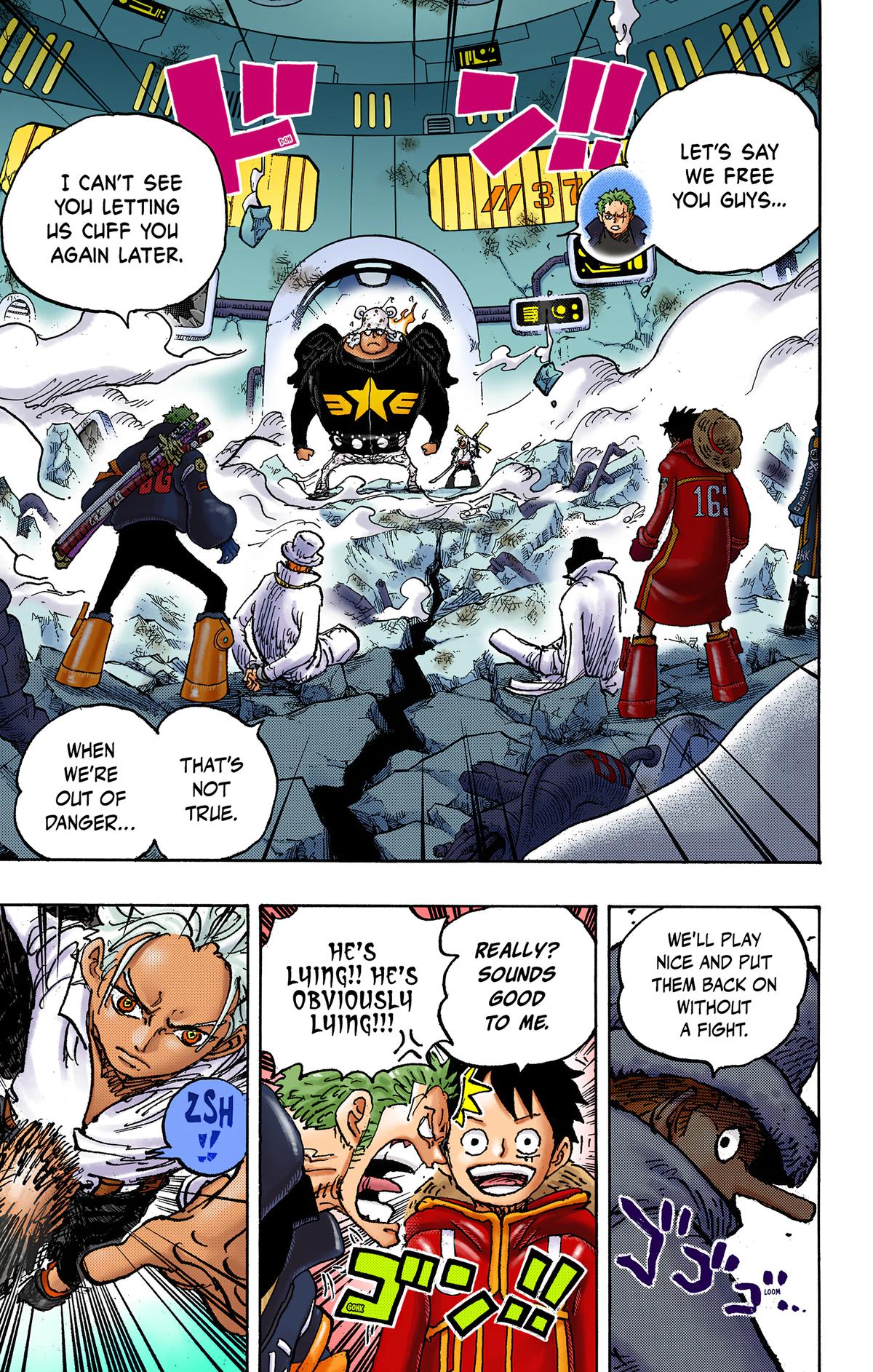 One Piece (Color) Chapter 1076 3