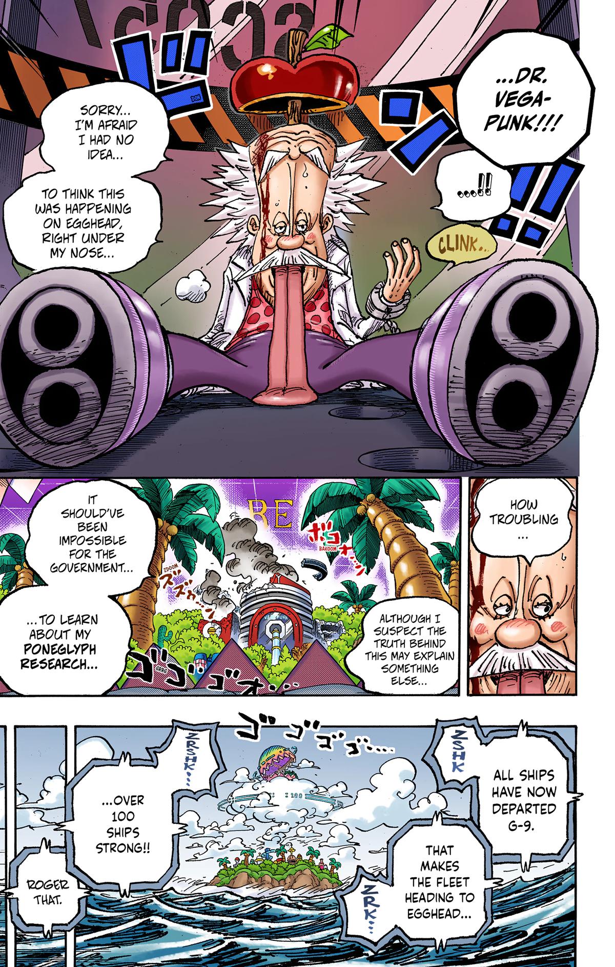 One Piece (Color) Chapter 1076 10