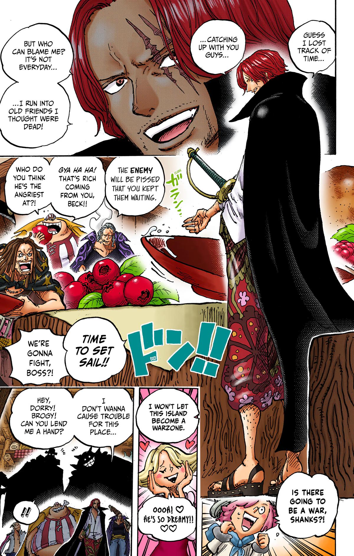One Piece (Color) Chapter 1076 12