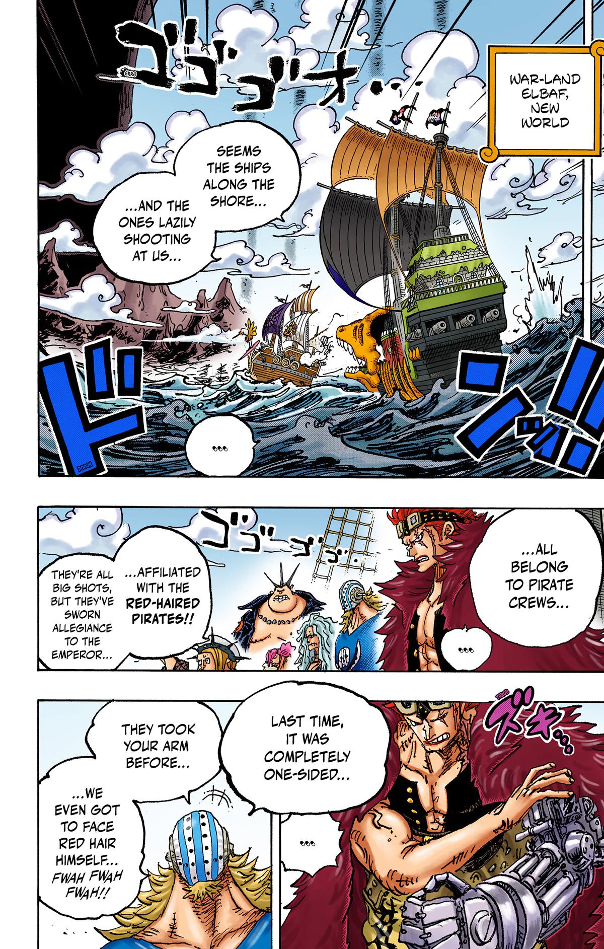 One Piece (Color) Chapter 1076 14