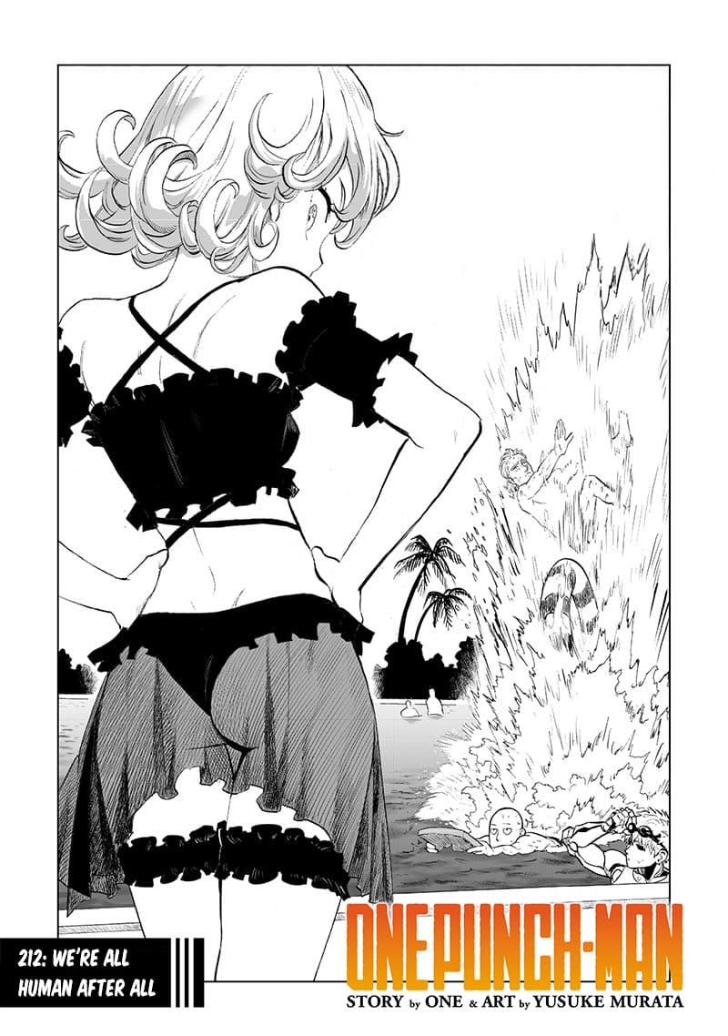 one punch man Chapter 212 - Page 1 - one punch man manga Chapter 212 manga