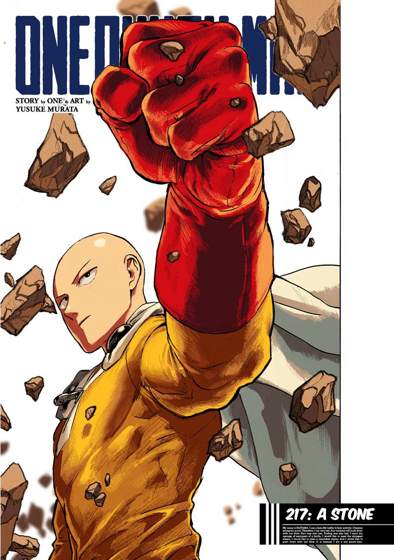one punch man Chapter 217 - Page 1 - one punch man manga Chapter 217 manga