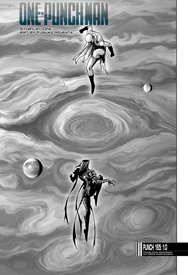 one punch man Chapter 165 - Page 1 - one punch man manga Chapter 165 manga