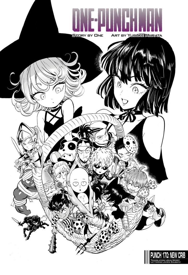 one punch man Chapter 170 - Page 1 - one punch man manga Chapter 170 manga