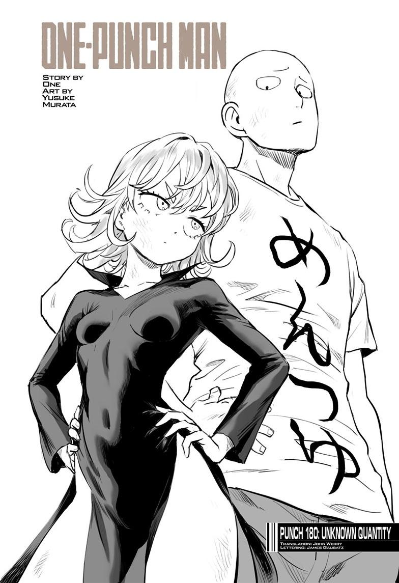 one punch man Chapter 180 - Page 1 - one punch man manga Chapter 180 manga