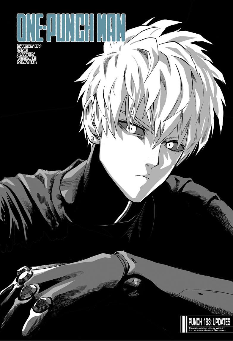 one punch man Chapter 183 - Page 1 - one punch man manga Chapter 183 manga