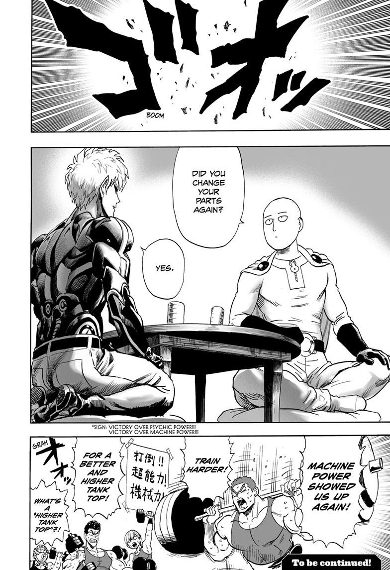 One-Punch Man Official Scans 183 28